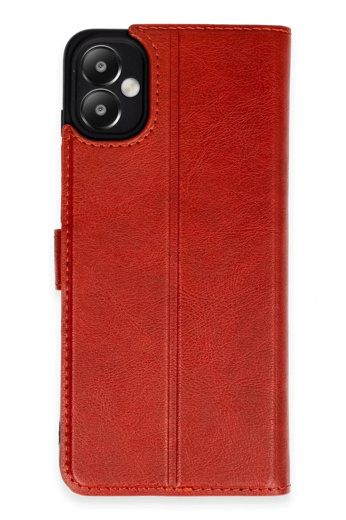 Samsung Galaxy A05 Kılıf Trend S Plus Kapaklı Kılıf - Kırmızı-(5796)