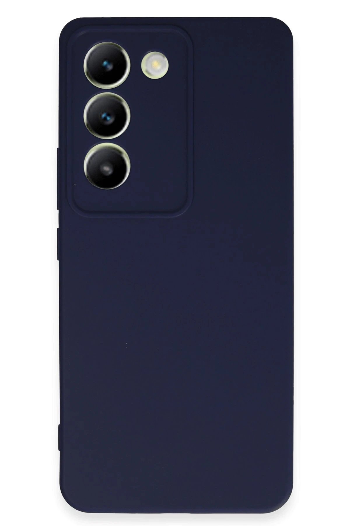 Vivo V30 Lite 4G Kılıf First Silikon - Lacivert-(5796)