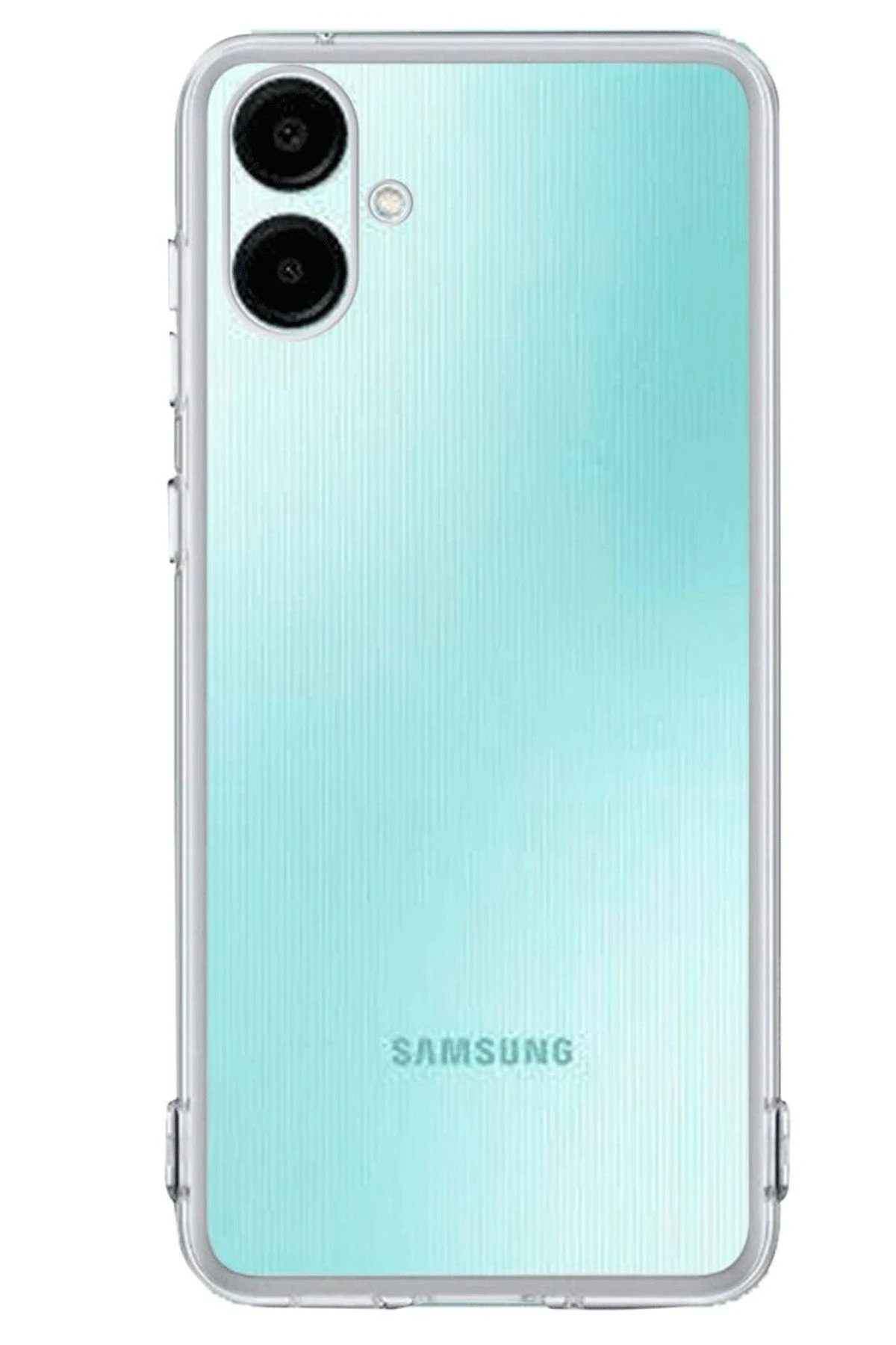 Samsung Galaxy A06 Kılıf Lüx Şeffaf Silikon-(5796)