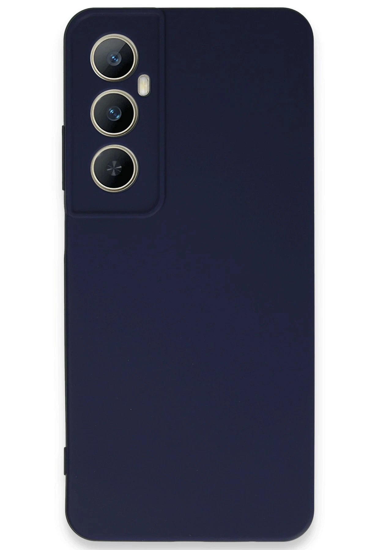 Realme C65 Kılıf First Silikon - Lacivert-(5796)