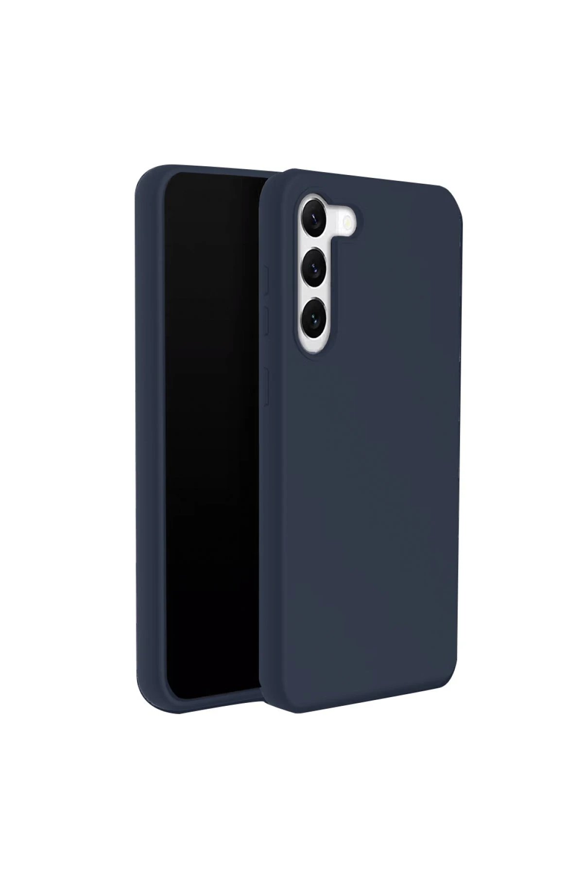 Samsung Galaxy S24 Kılıf First Silikon - Lacivert-(5796)