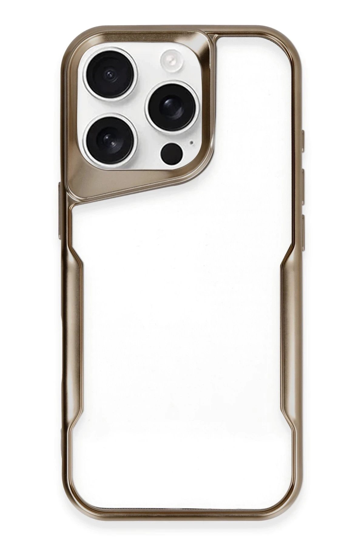 iPhone 16 Pro Max Kılıf Boyi Silikon Kapak - Desert-(5796)