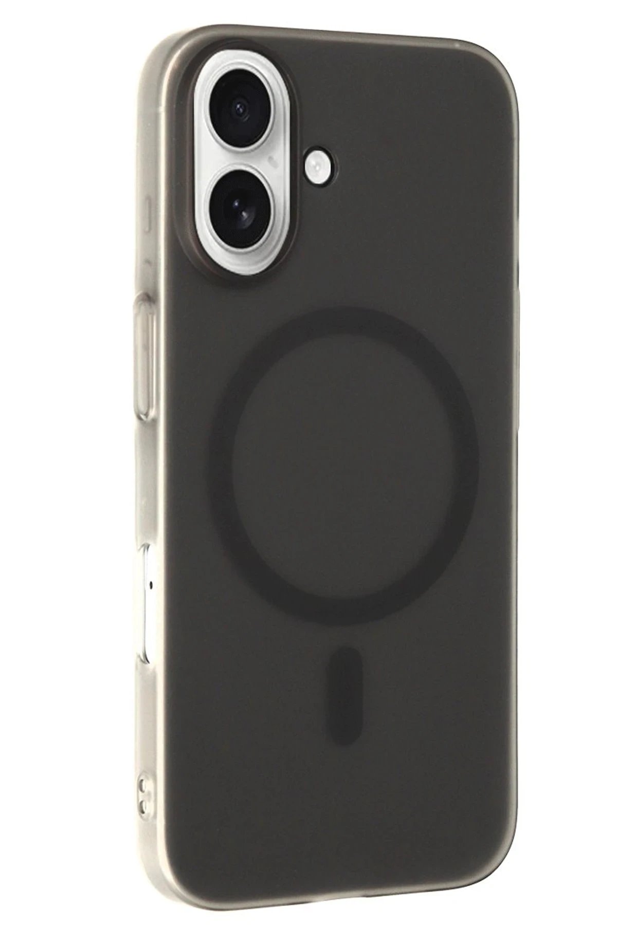 iPhone 16 Plus Tuna PC Slim Magsafe Kapak - Siyah-(5796)