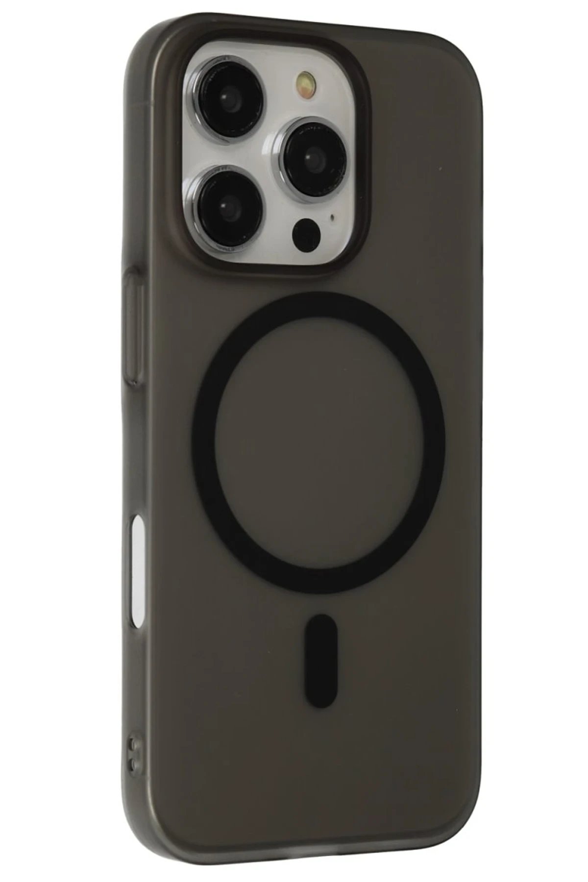 iPhone 16 Pro Max Tuna PC Slim Magsafe Kapak - Siyah-(5796)