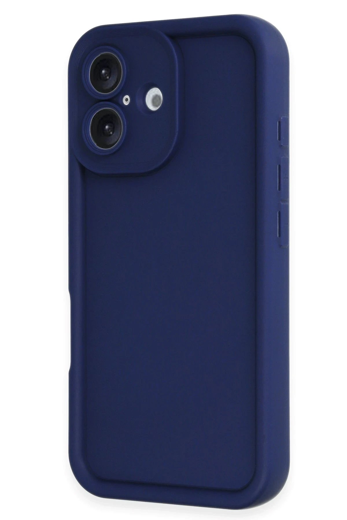 iPhone 16 Kılıf Viera Silikon - Lacivert-(5796)