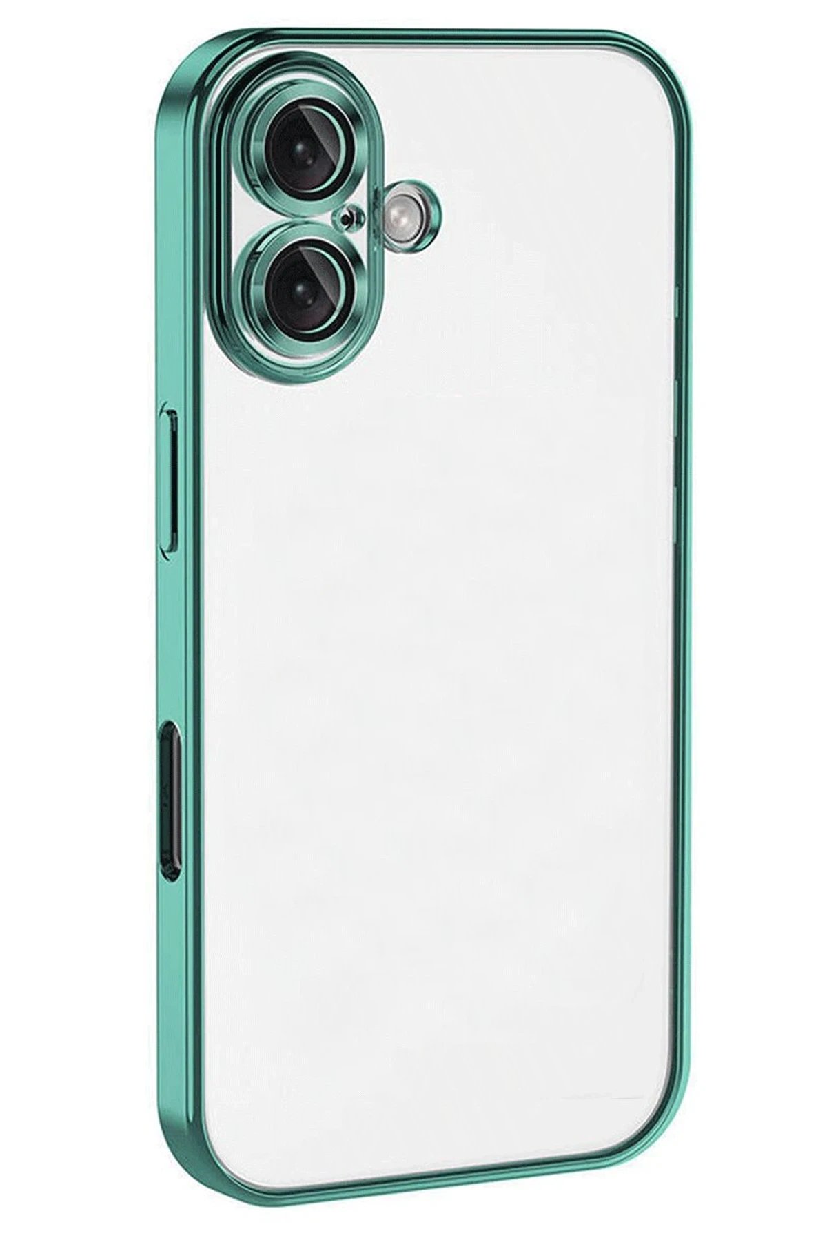 iPhone 16 Kılıf Lensli Silikon uaz-(5796)