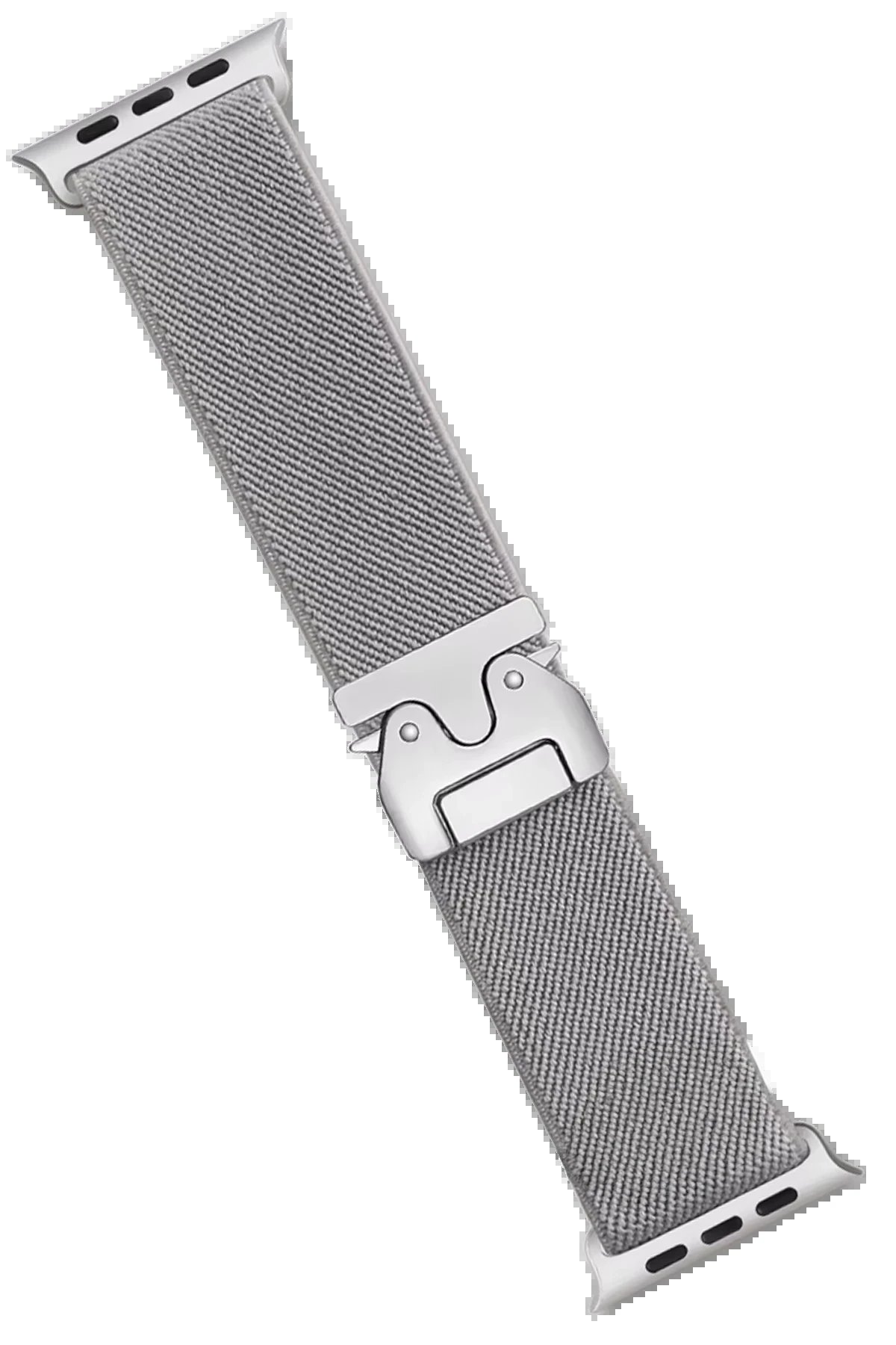 Apple Watch 42mm Forest Kumaş Kordon - Titan Gri-(5796)