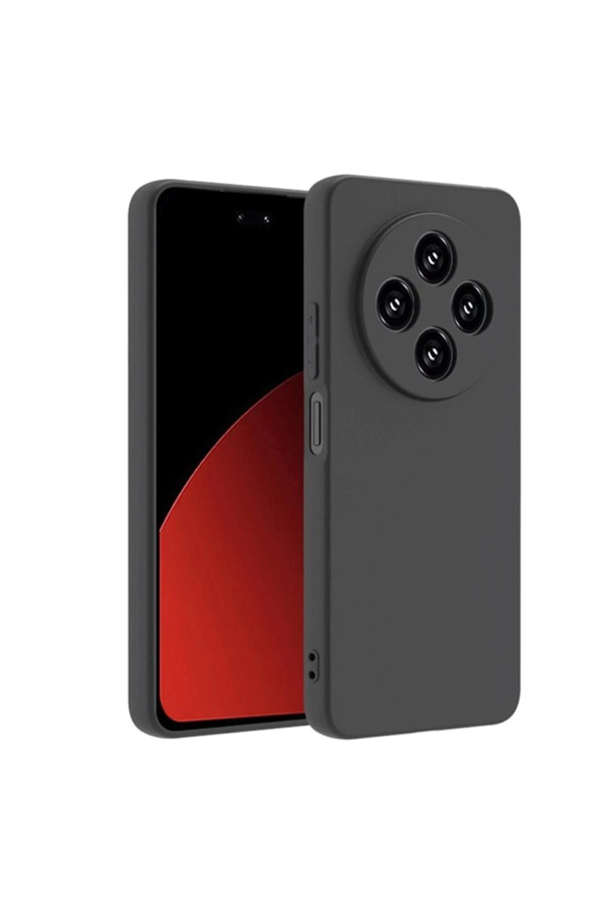 Xiaomi Redmi 14C Kılıf First Silikon - Siyah-(5796)