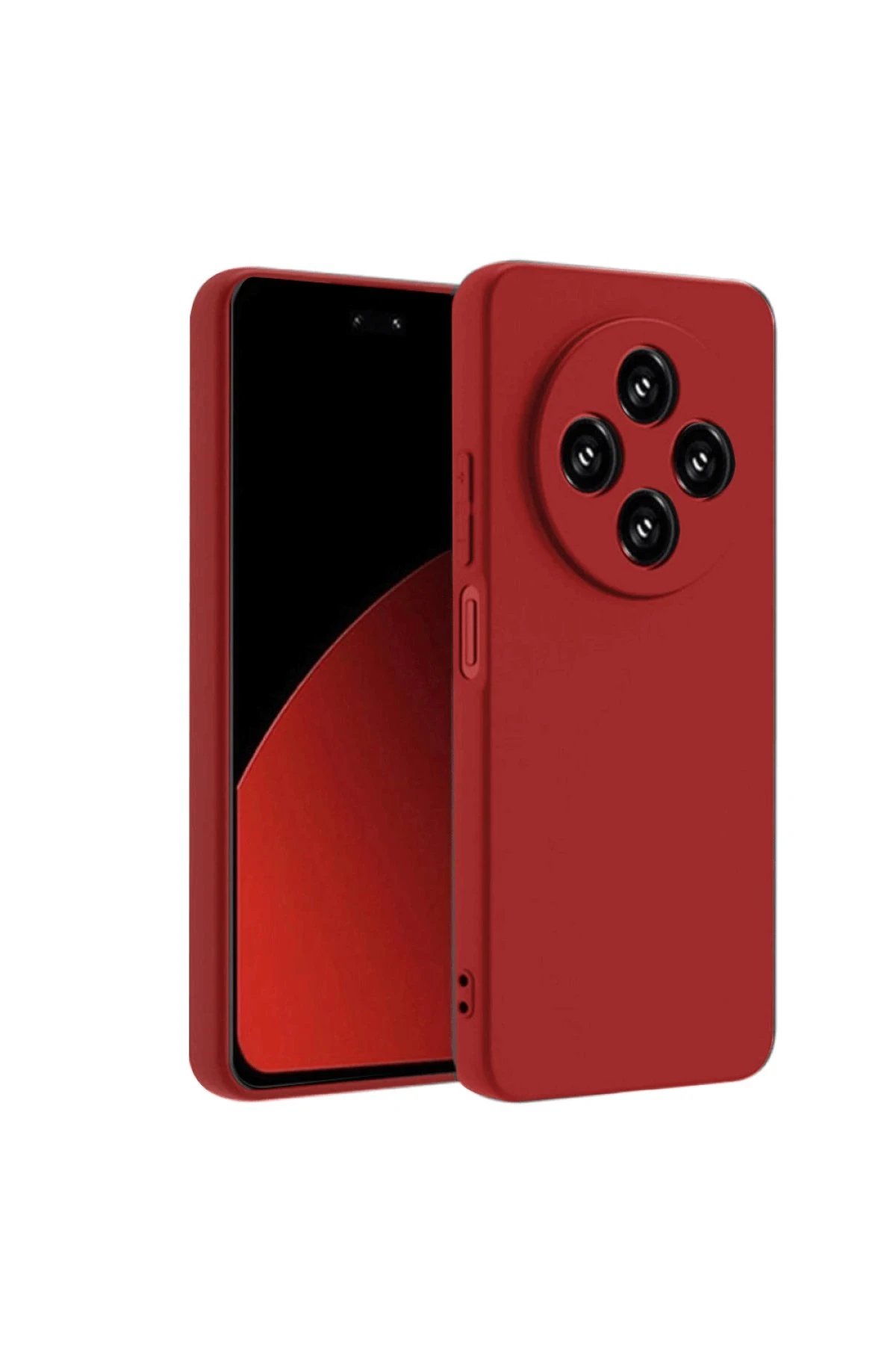 Xiaomi Redmi 14C Kılıf First Silikon - Kırmızı-(5796)