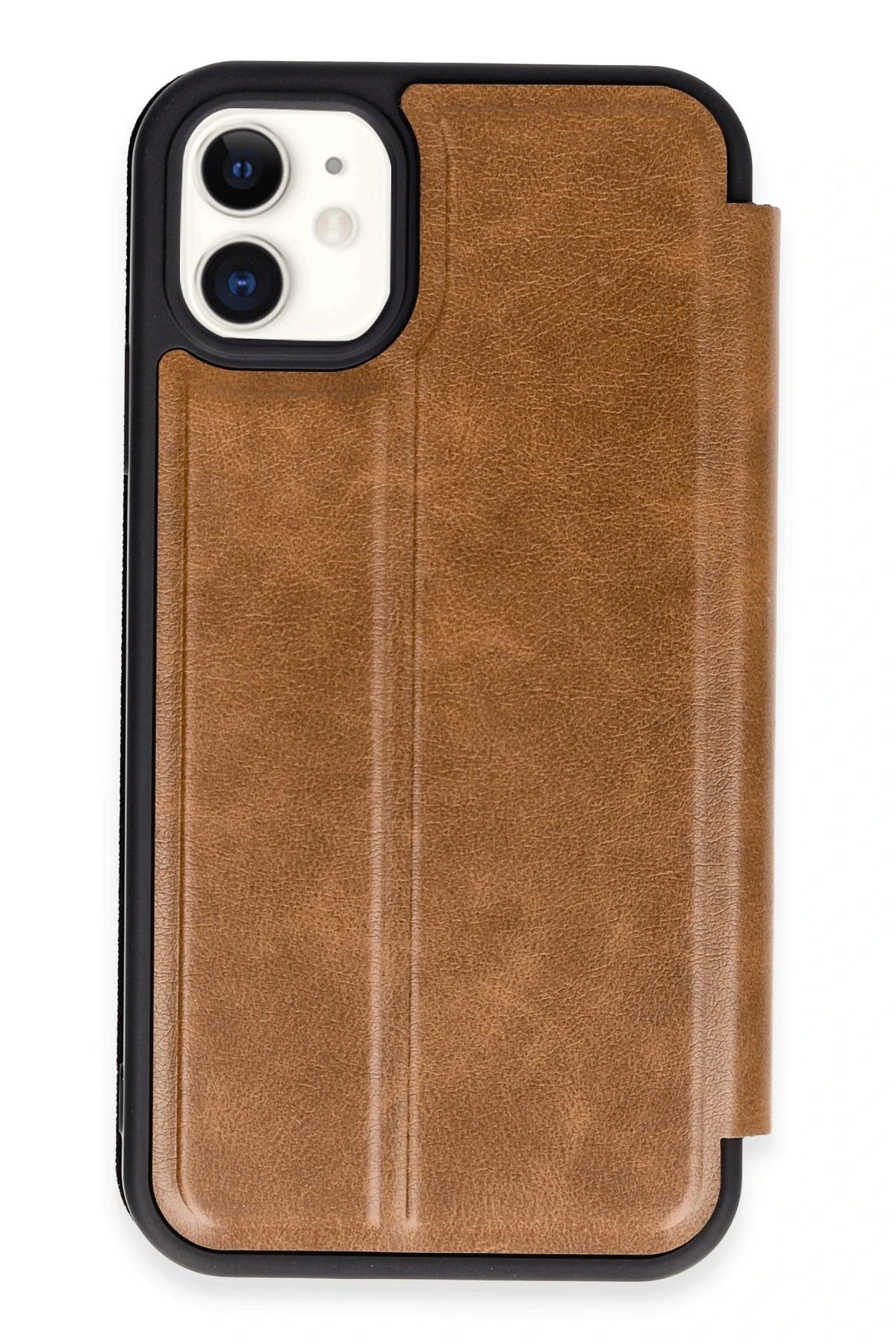 iPhone 11 Kılıf Flip Cover - Taba-(5796)
