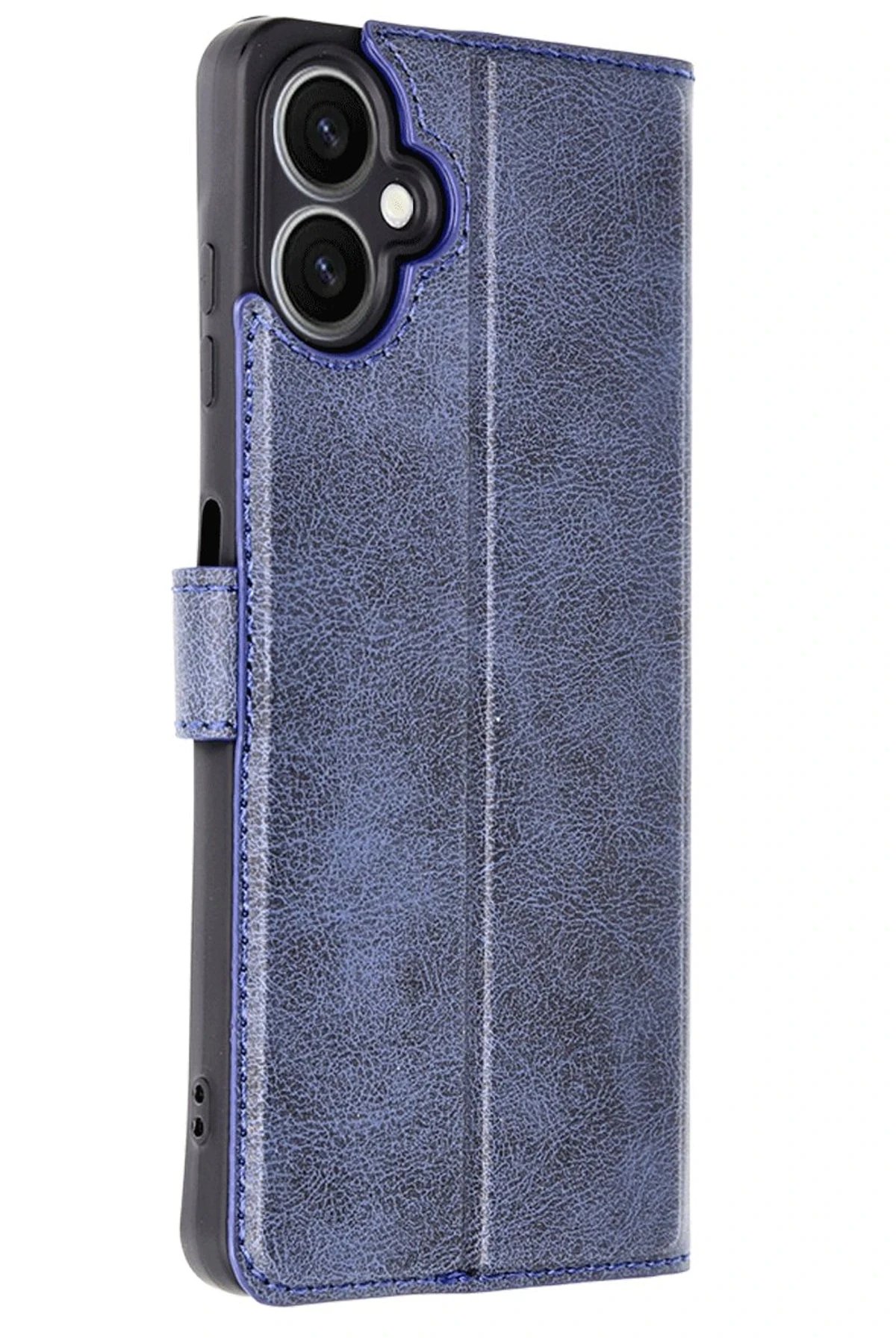 Samsung Galaxy A06 Kılıf Trend S Plus Kapaklı Kılıf - Lacivert-(5796)