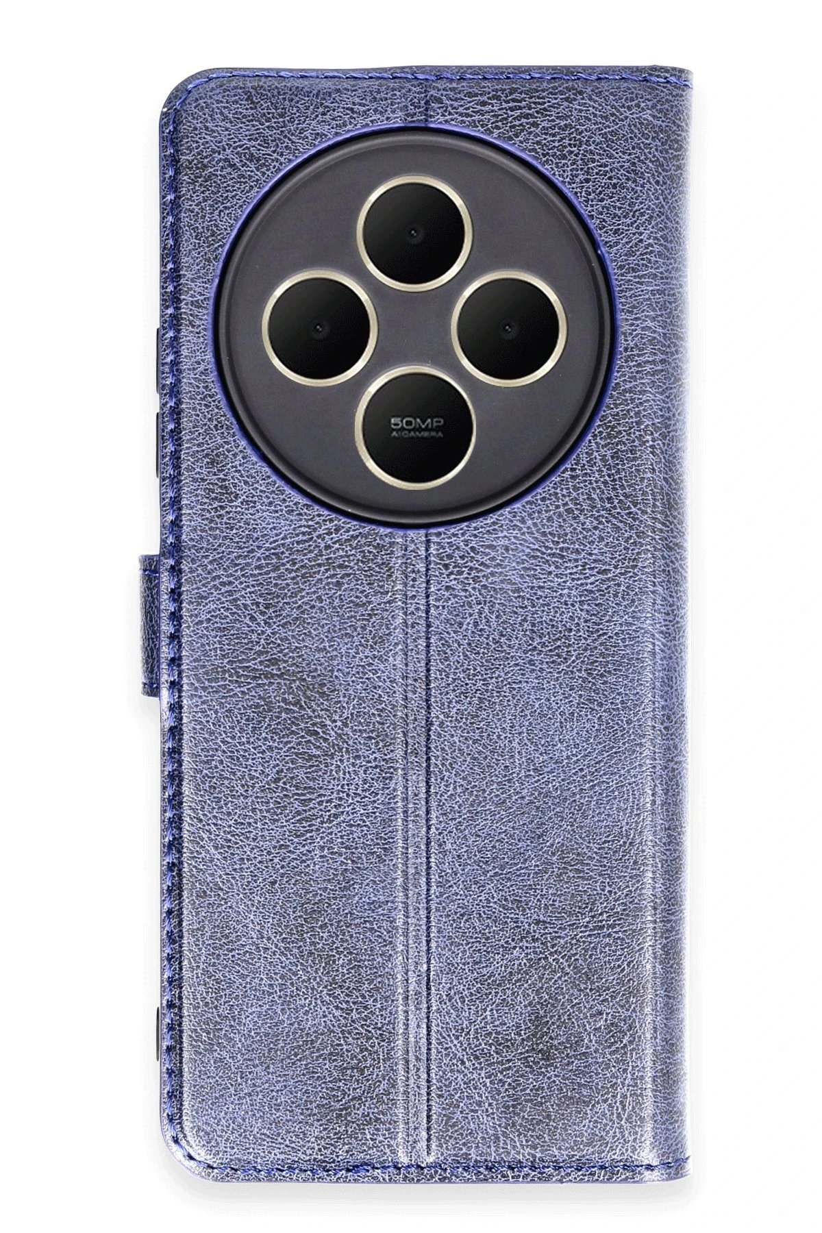 Xiaomi Redmi 14C Kılıf Trend S Plus Kapaklı Kılıf - Lacivert-(5796)