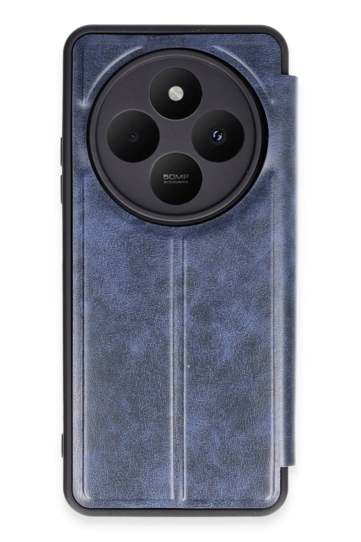 Xiaomi Redmi 14C Kılıf Flip Cover - Lacivert-(5796)