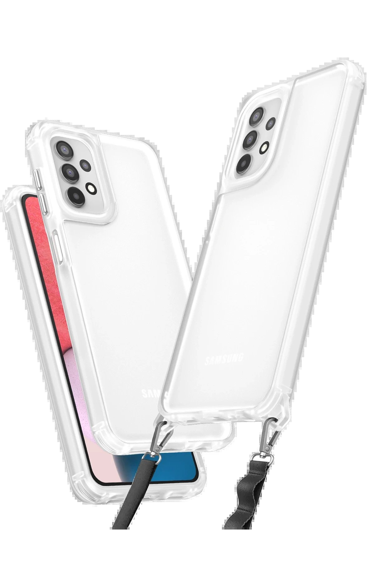 Samsung Galaxy A52 Kılıf Penta Silikon Kılıf - Şeffaf-(5796)