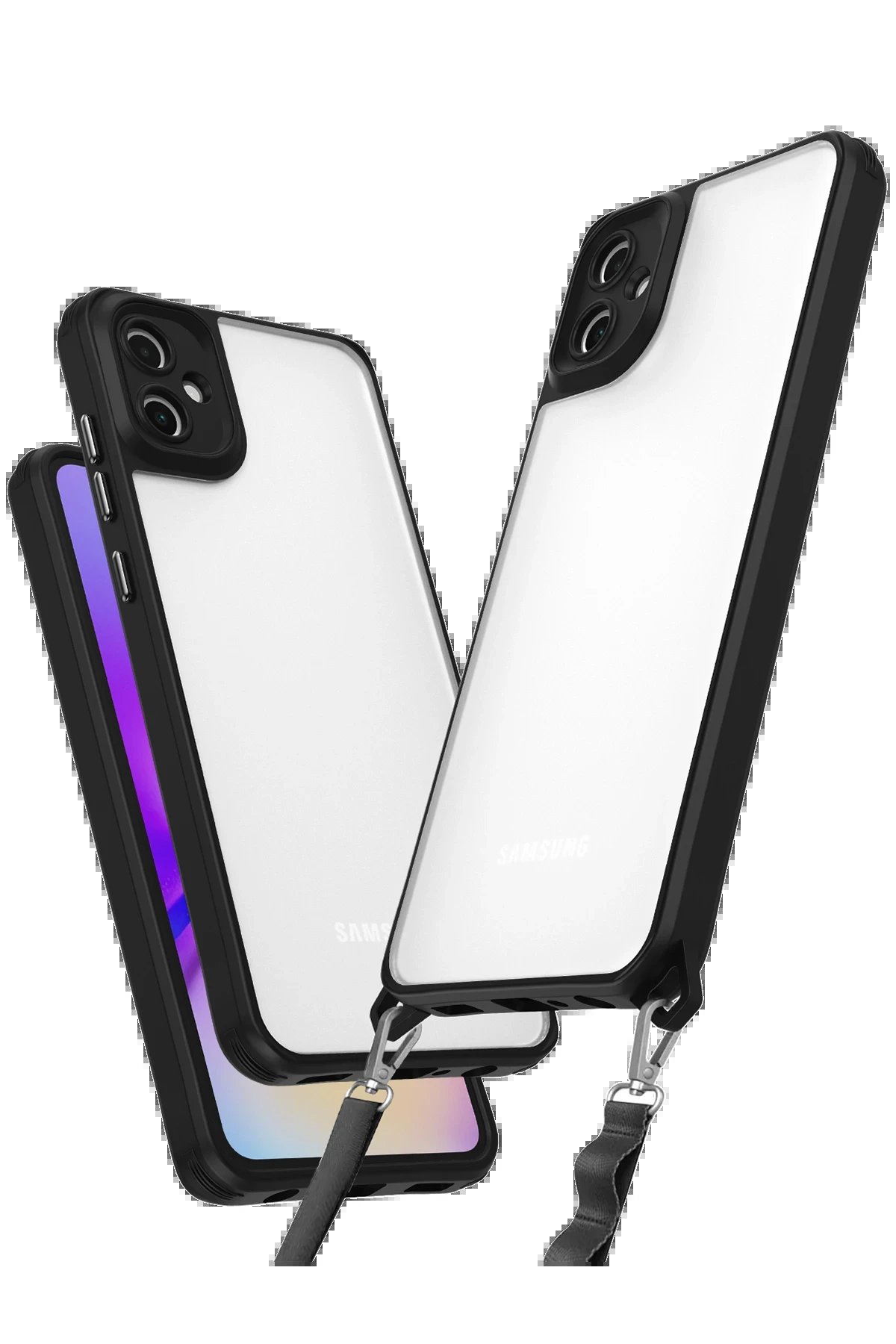 Samsung Galaxy A06 Kılıf Penta Silikon Kılıf - Siyah-(5796)