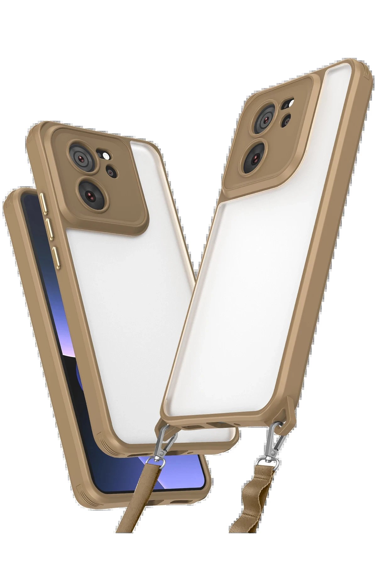 Xiaomi Mi 13T Pro Kılıf Penta Silikon Kılıf - Çöl Titanyum-(5796)