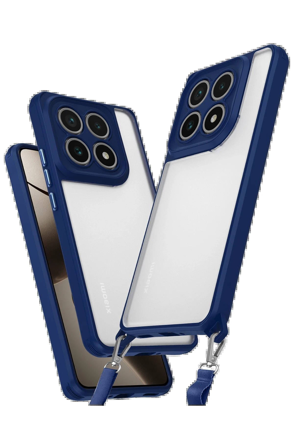 Xiaomi Mi 14T Kılıf Penta Silikon Kılıf - Lacivert-(5796)