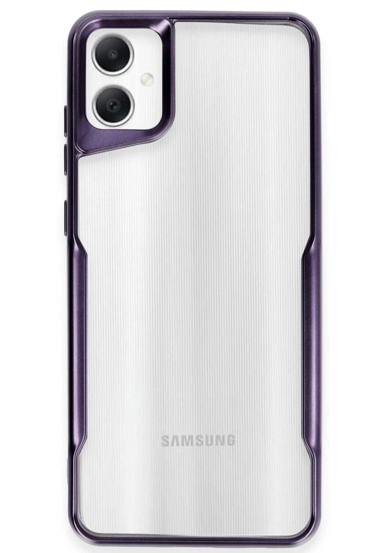 Samsung Galaxy A06 Kılıf Boyi Silikon Kapak - Derin Mor-(5796)