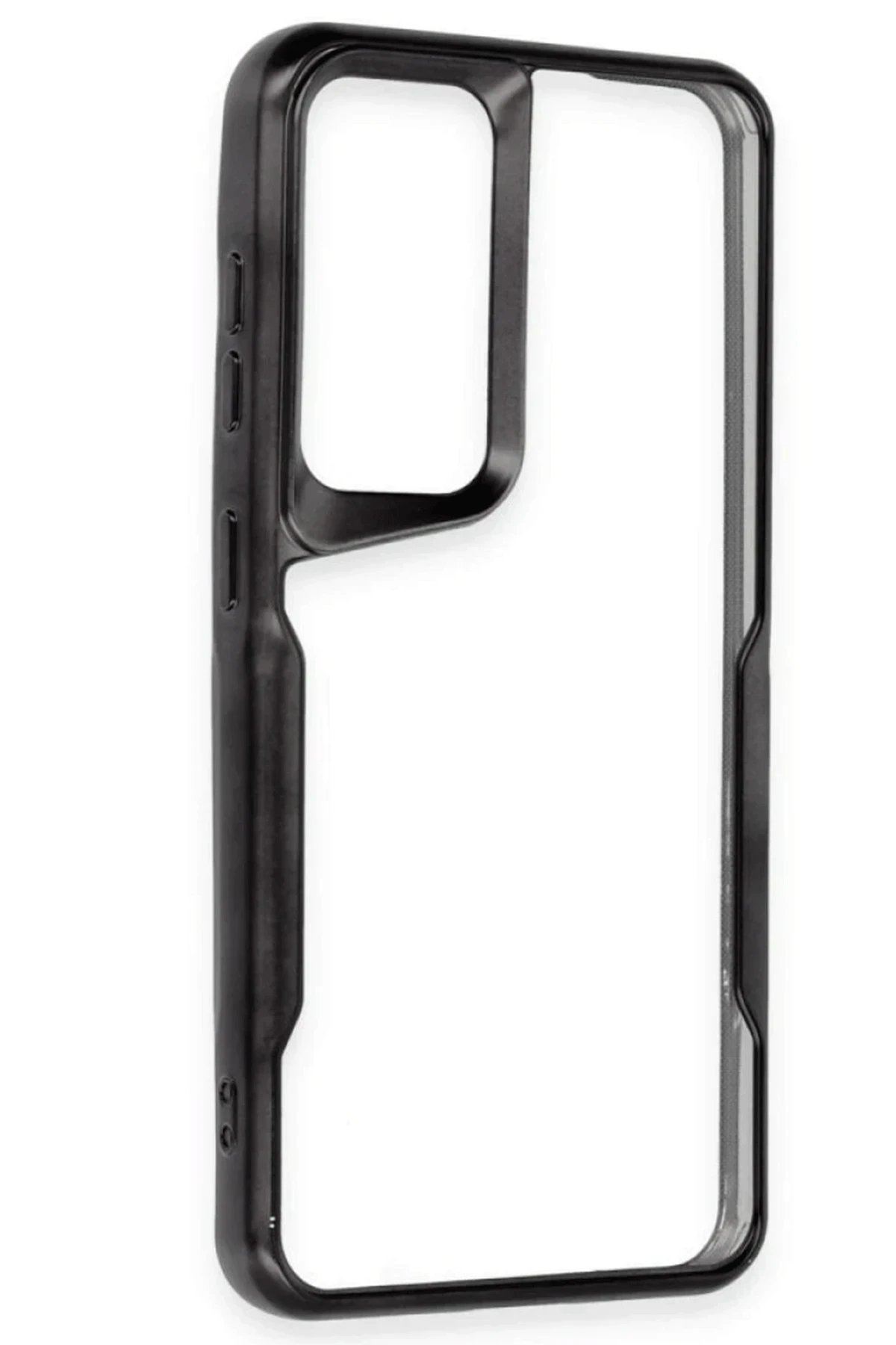 Samsung Galaxy S25 Kılıf Boyi Silikon Kapak - Siyah-(5796)