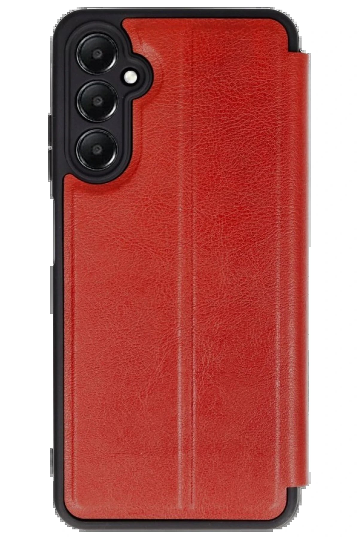 Samsung Galaxy A56 Kılıf Flip Cover - Kırmızı-(5796)