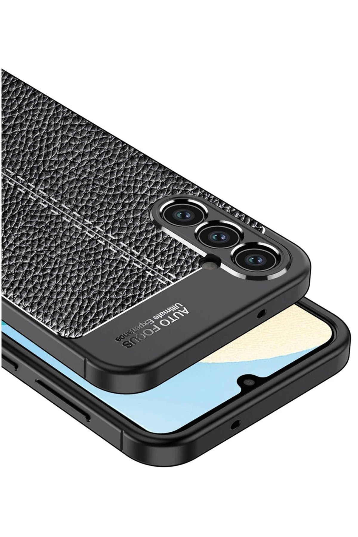 Samsung A36 Kılıf Auto Focus Kapak - Lacivert-(5796)