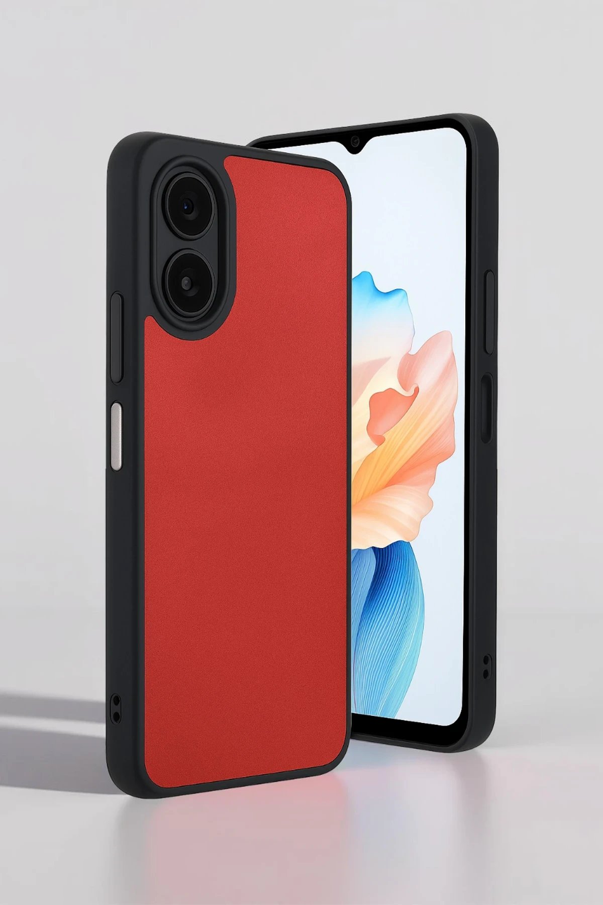 Oppo A38 Kılıf Aras Deri Kapak - Açık Yeşil-(5796)