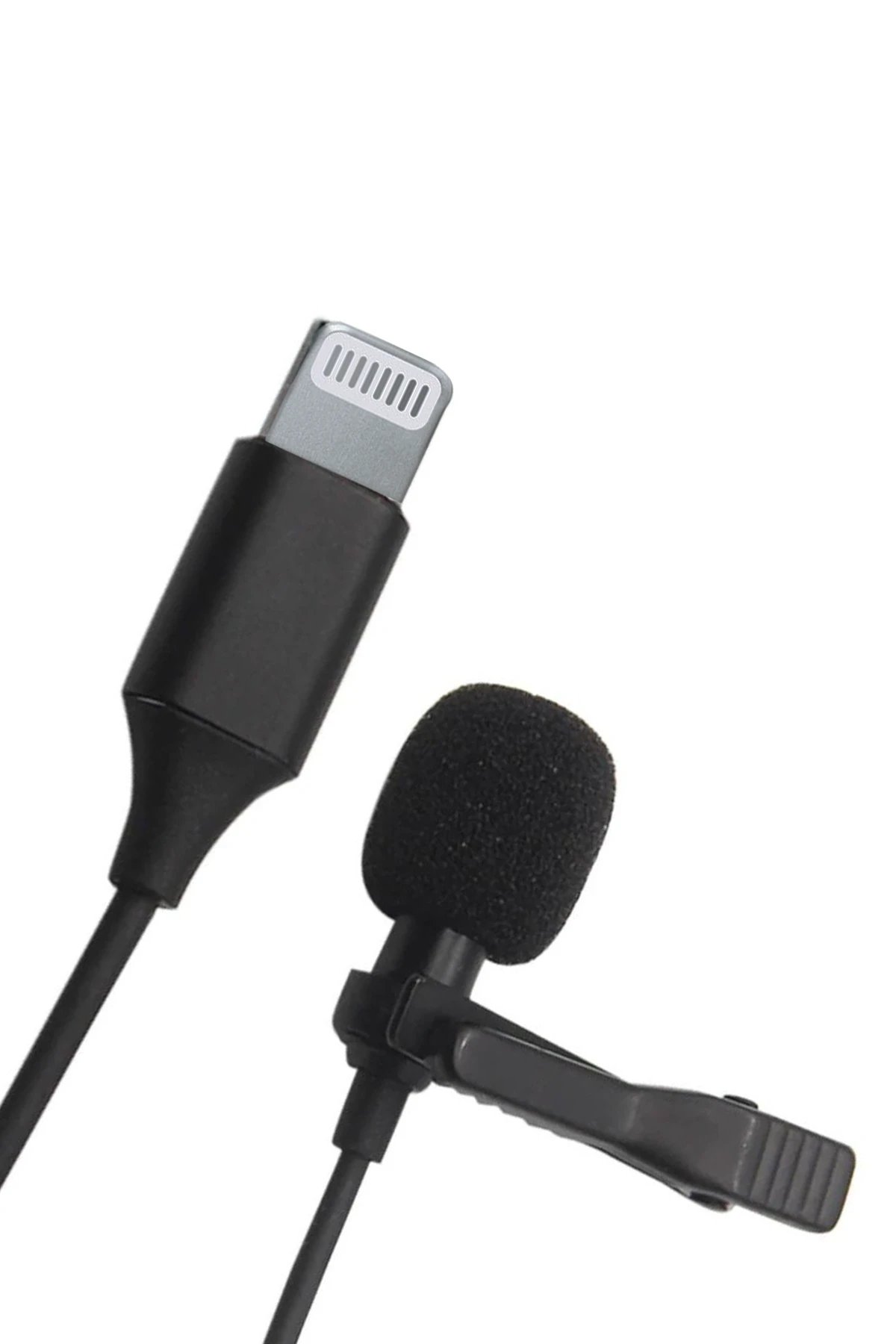 Lightning 2 METRE DOUBLE MİKROFON✅ iPhone ve iPad ile Uyumlu Lightning Giriş Lightning konnektörü sayesinde iPhone ve iPad cihazlarla doğrudan bağlantı sağlar. Harici dönüştürücüye gerek kalmadan anında kullanıma uygundur.✅ Çift Mikrofonlu Tasarım Aynı kablo üzerinde iki adet yaka mikrofonu bulunur. Bu sayede iki kişi aynı anda kayıt yapabilir – röportajlar