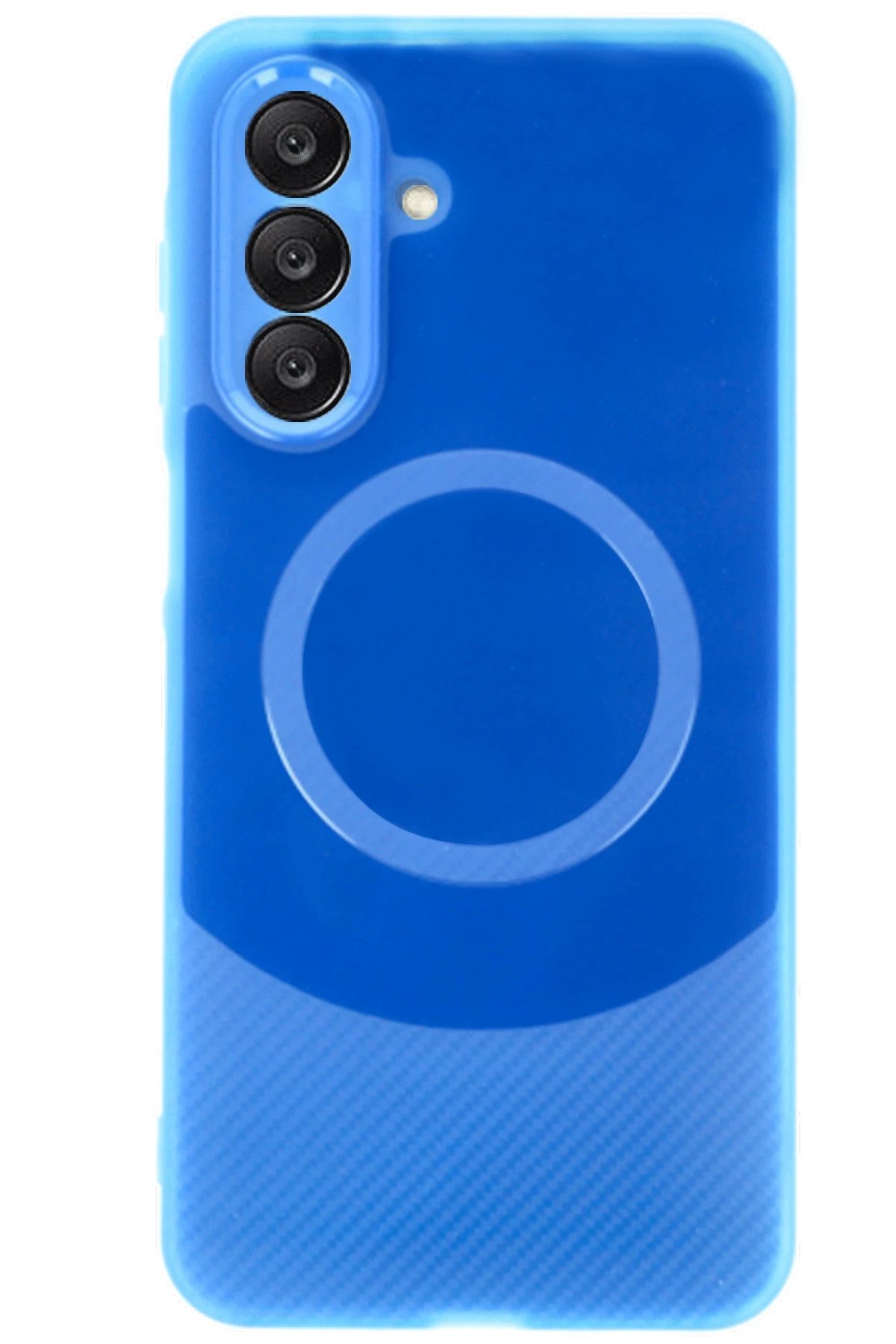 Samsung A26 Kılıf Maya Karbon Kapak - Lacivert-(5796)