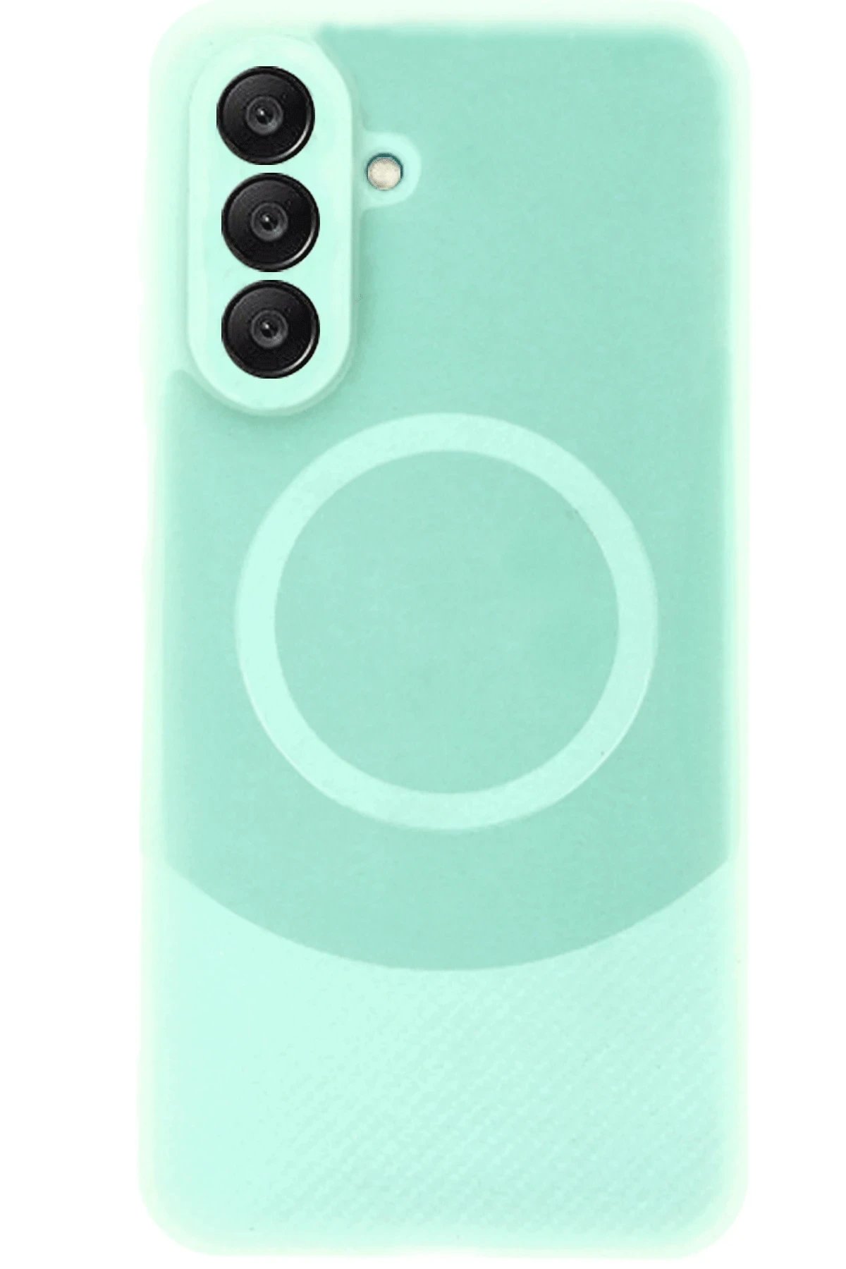 Samsung A36 Kılıf Maya Karbon Kapak - Su Yeşili-(5796)