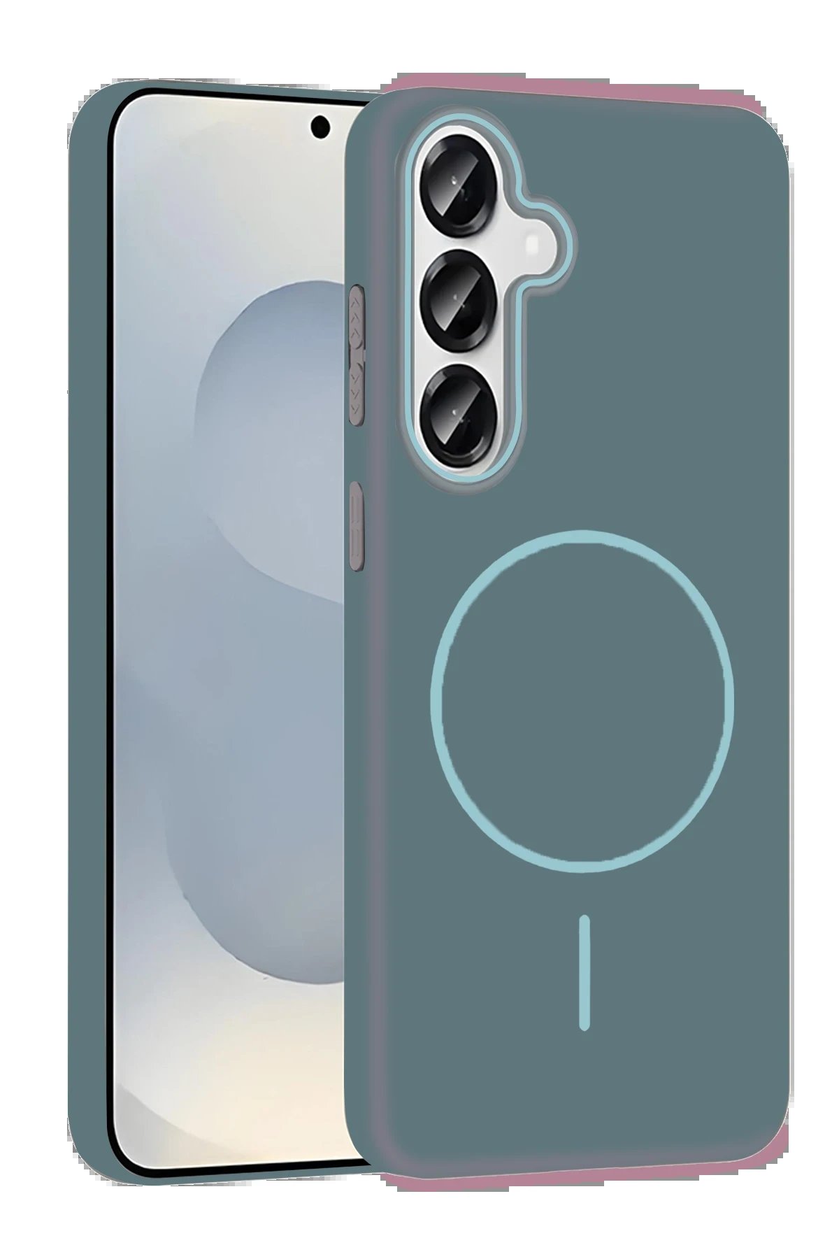 Samsung Galaxy S23 FE Broş Magsafe Kapak uaz-(5796)