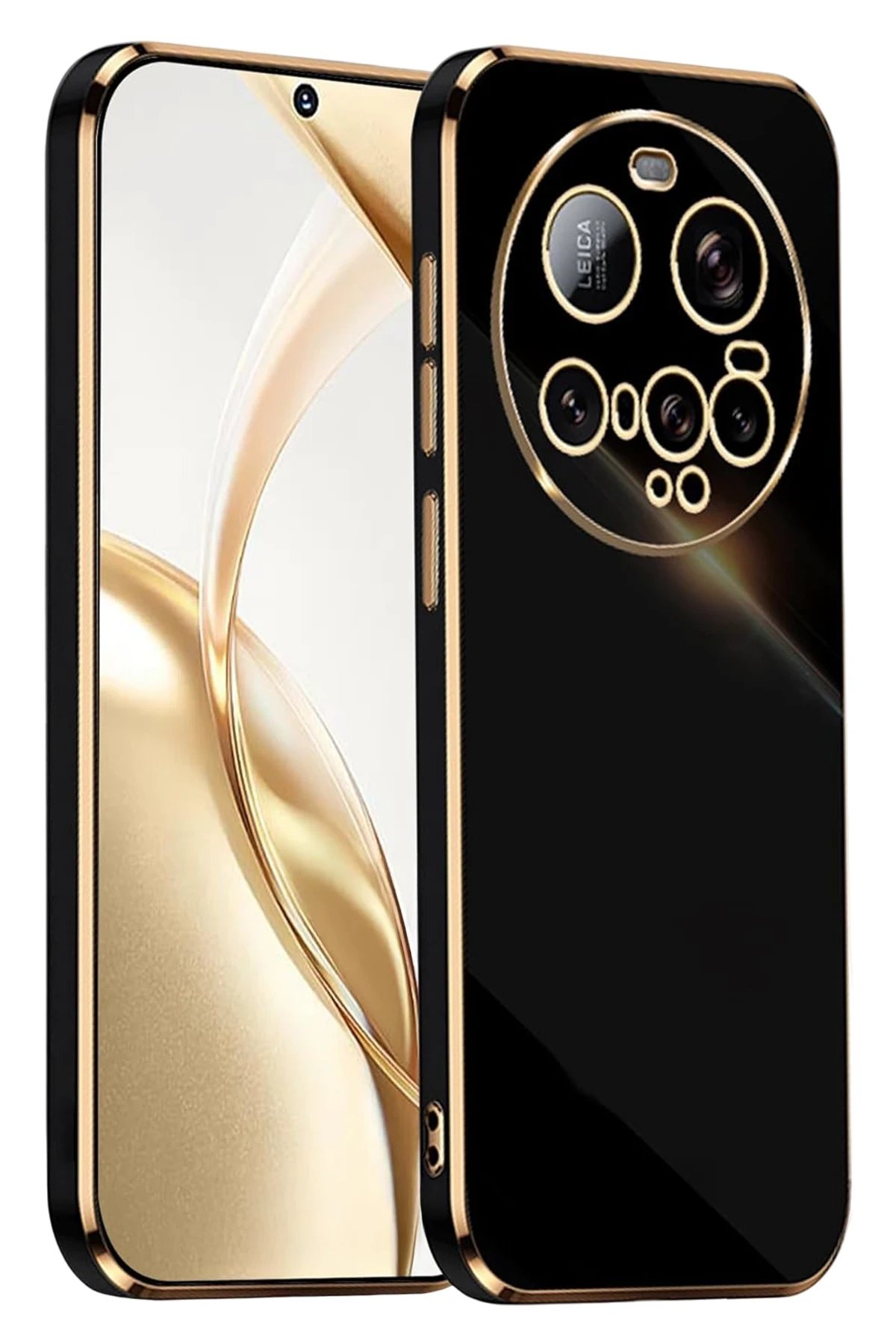 Xiaomi Mi 15 Ultra Kılıf Volet Silikon - Siyah-(5796)