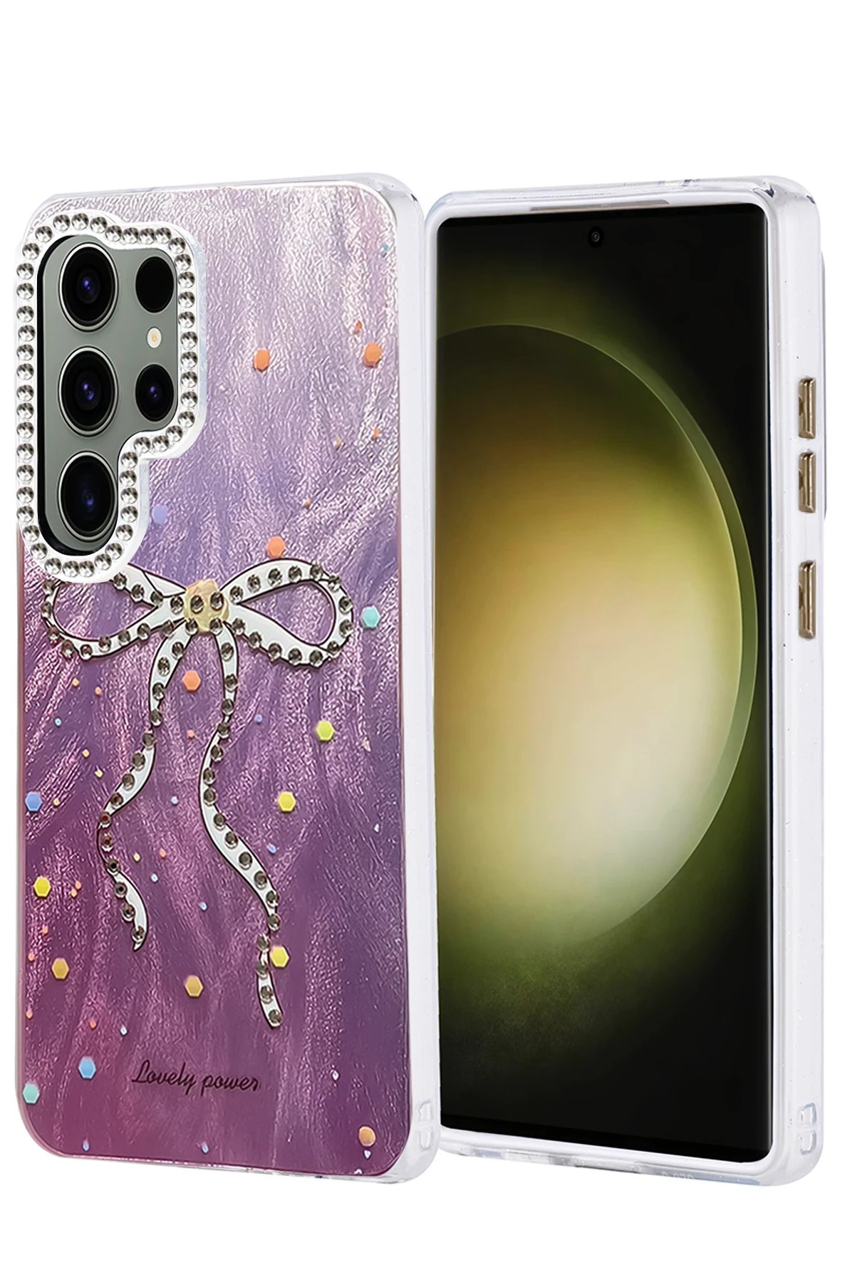 Samsung Galaxy S25 Ultra Kılıf Blade Aynalı Desenli Kapak - Desen 1-(5796)