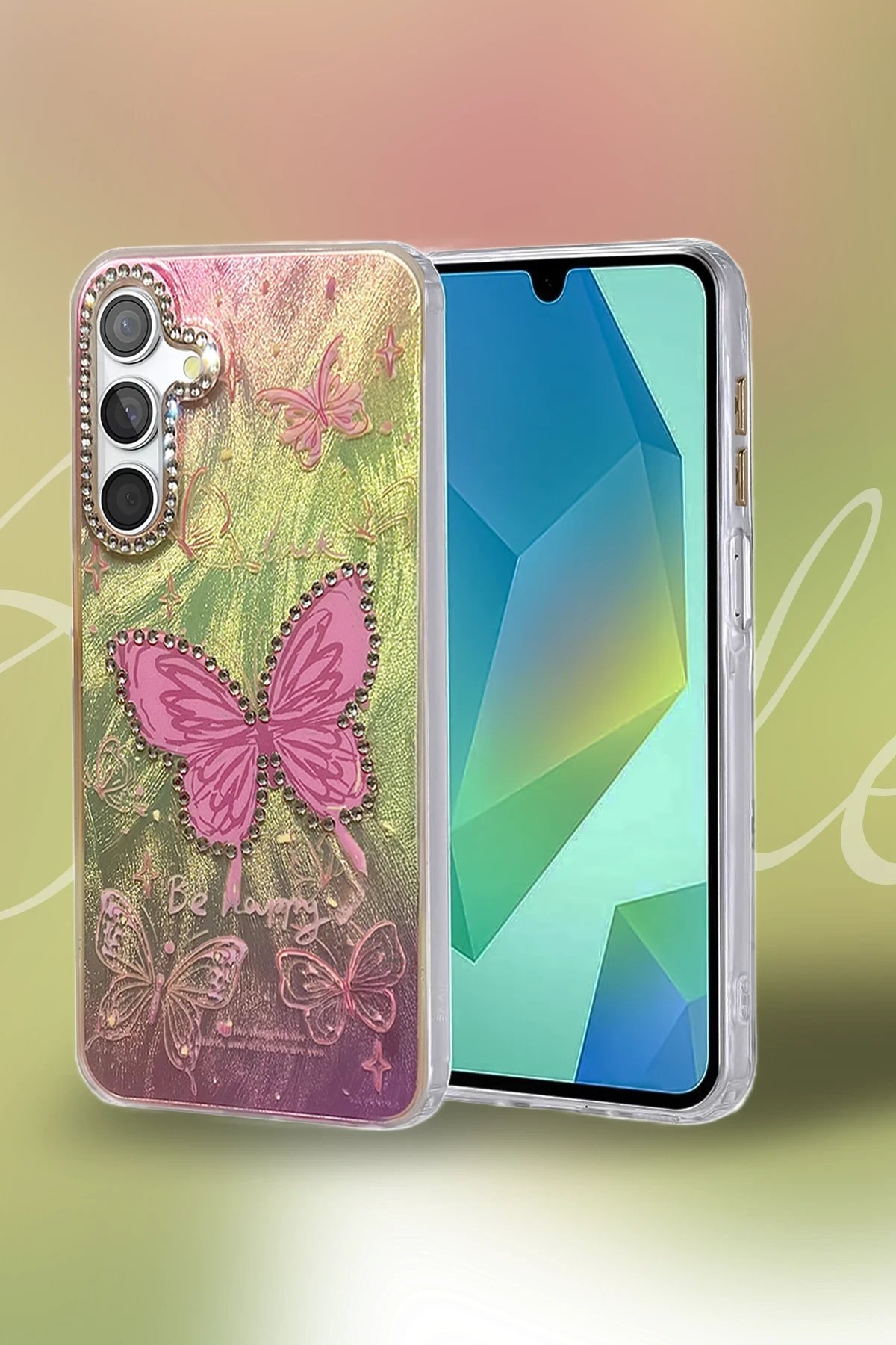 Blade Aynalı Desenli Kapak✅Tarzınıza Tarz KatınFarklı ve dikkat çekici desen seçenekleriyle stilinizi yansıtın.Şık tasarımı sayesinde telefonunuz sadece korunmakla kalmaz