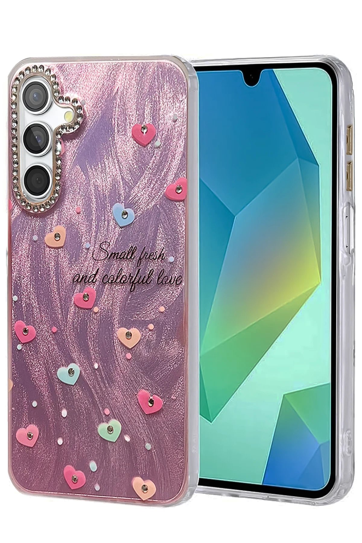 Samsung Galaxy A25 5G Kılıf Blade Aynalı Desenli Kapak - Desen 8-(5796)