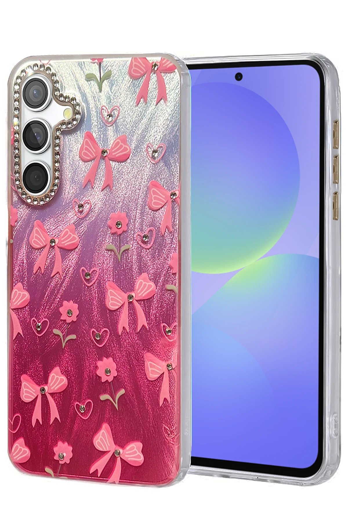 Samsung Galaxy A36 Kılıf Blade Aynalı Desenli Kapak - Desen 3-(5796)