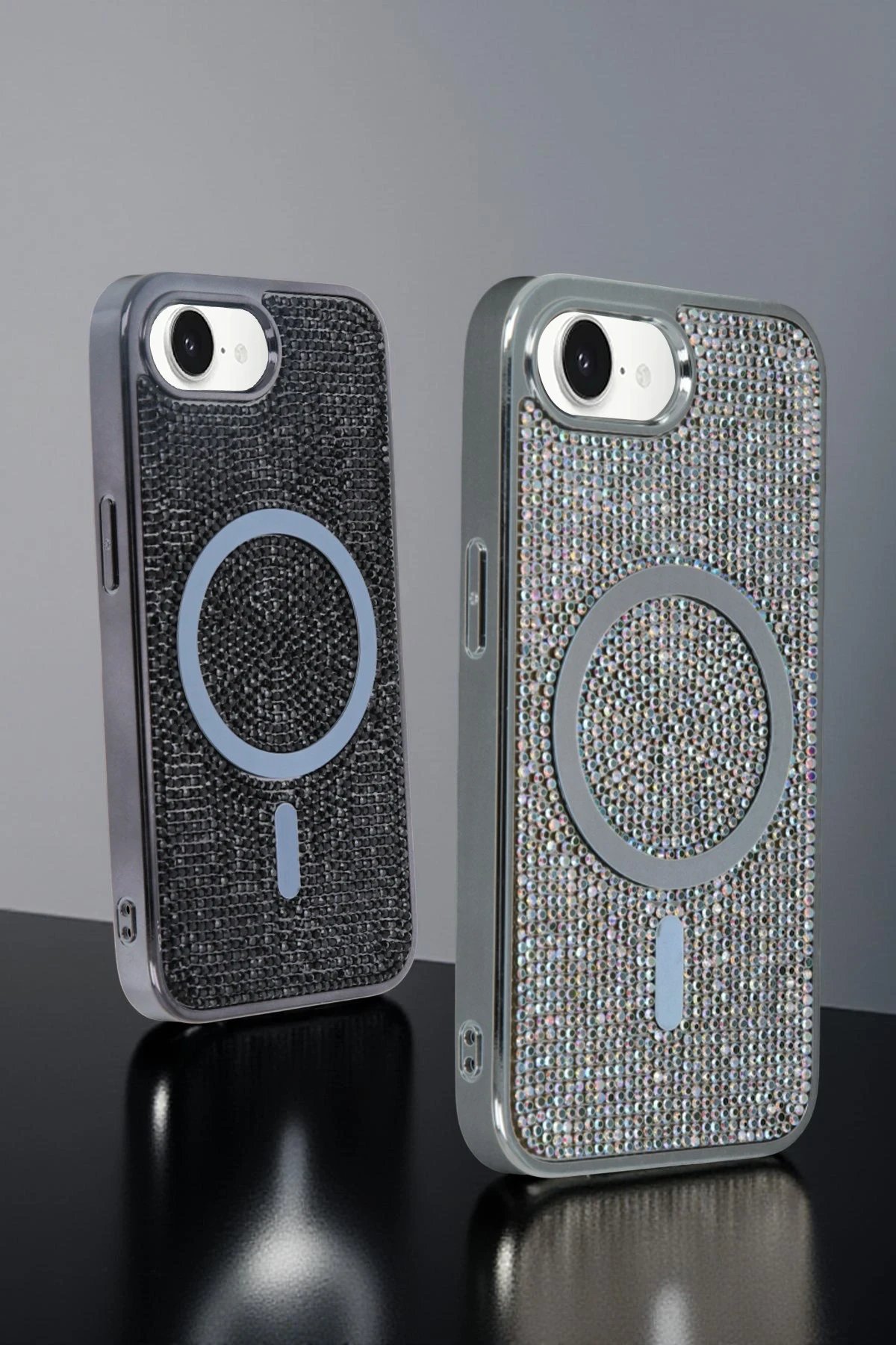 Apple iPhone 16E Helen Magsafe Kapak - Gold-(5796)