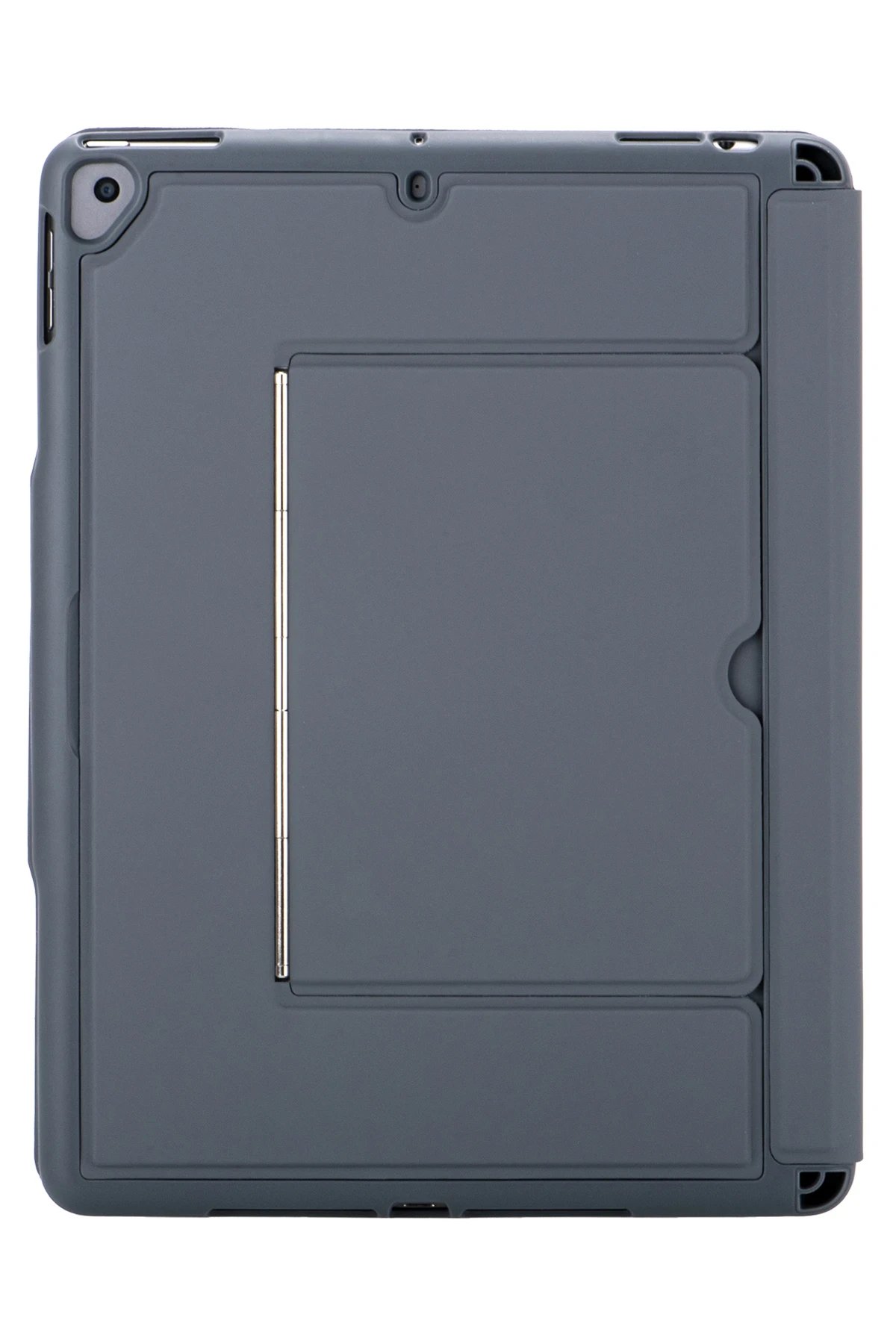 çoklu dokunmatik hareket desteğiyle iPad'inizi laptop konforunda kullanmanıza imkân verir.✅ Ayarlanabilir Manyetik Stand Özelliği Güçlü ve sabit manyetik destekli arka standı sayesinde hem yatay hem dikey modda rahat izleme ve yazı yazma imkânı sağlar.✅ Dayanıklı ve Şık Malzeme Yapısı Dış yüzeyde premium kumaş dokulu kaplama