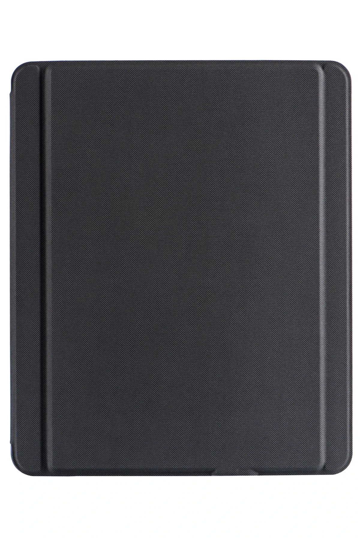 T5509D iPad Pro 12.9 (2022) Kılıf Palermo Ledli Klavyeli Standlı Tablet Kılıfı - Siyah-(5796)