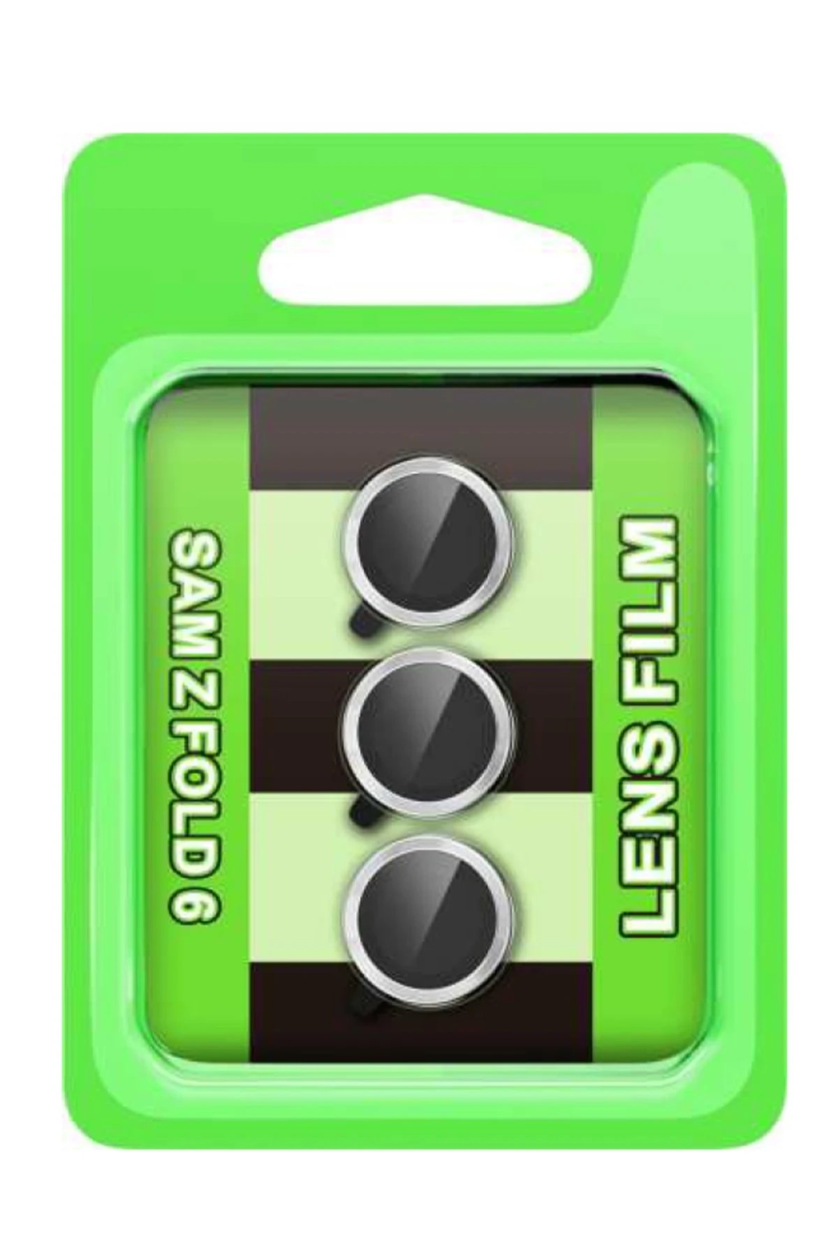 Samsung Galaxy Z Fold 6 Raze Metal Kamera Lens - Gümüş-(5796)