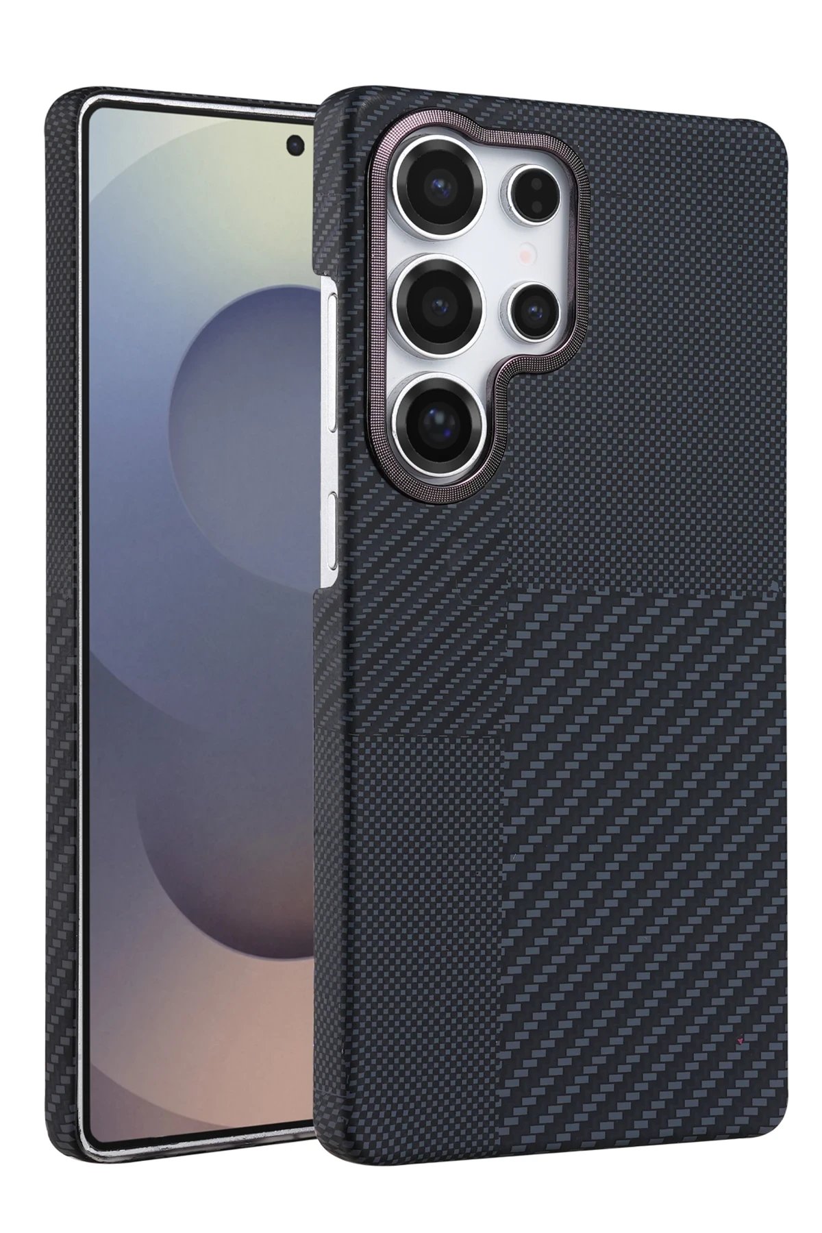 Samsung Galaxy S24 Ultra Vega Magsafe Kapak - Siyah-(5796)