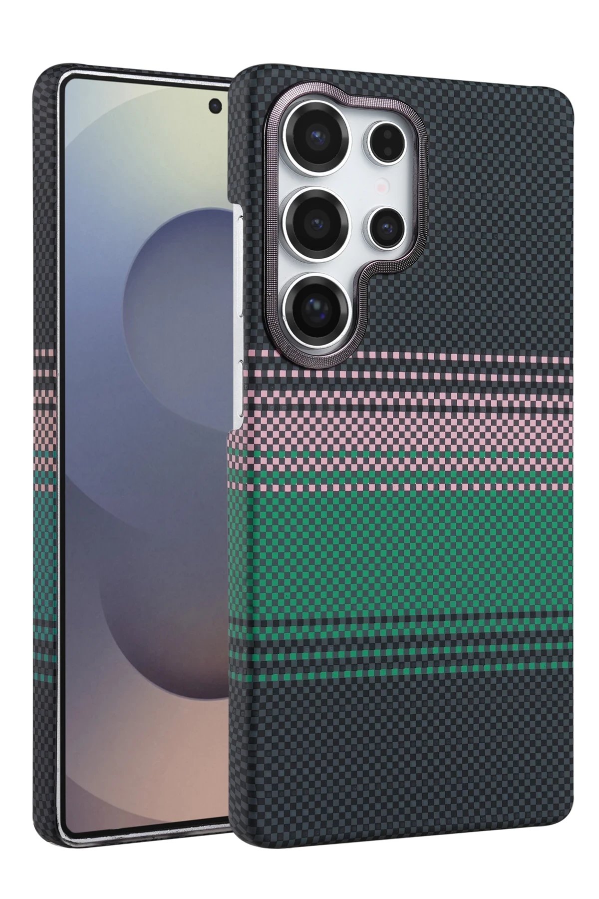 Samsung Galaxy S24 Ultra Vega Magsafe Kapak - Yeşil-(5796)