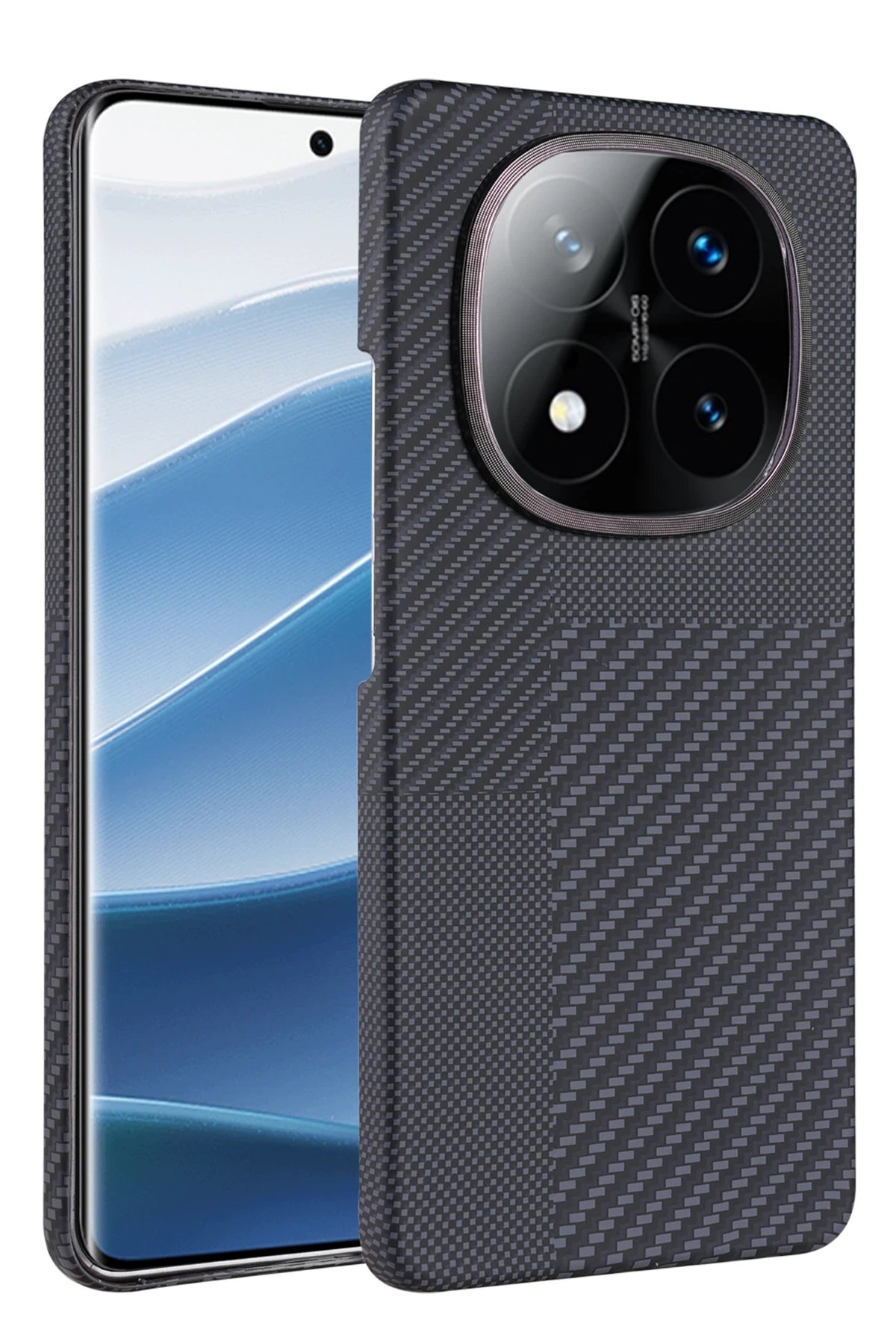 Xiaomi Redmi Note 14 Pro 5G Vega Magsafe Kapak - Siyah-(5796)