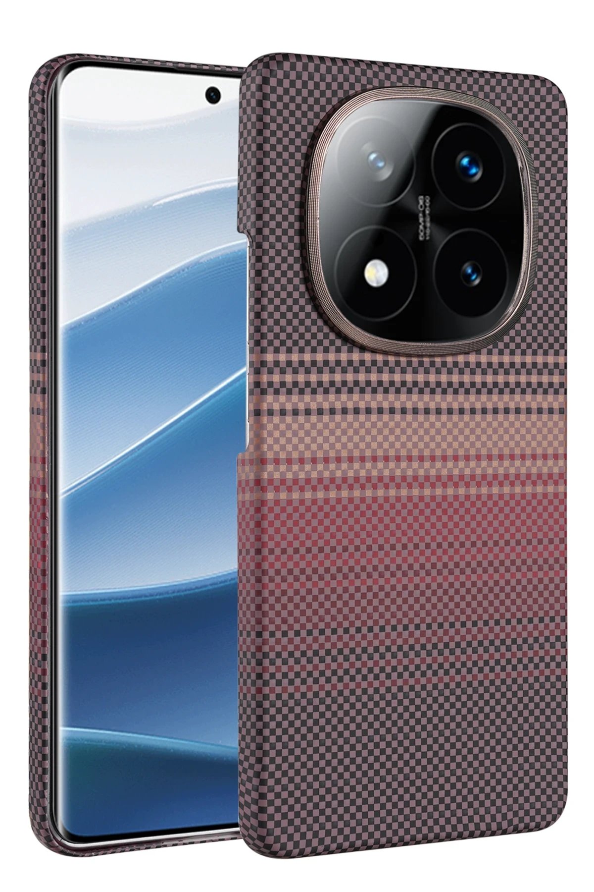 Xiaomi Redmi Note 14 Pro 5G Vega Magsafe Kapak - Çöl Titanyum-(5796)