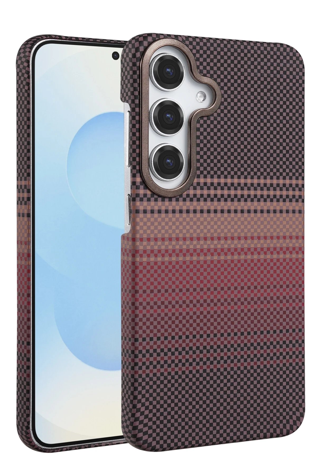 Samsung Galaxy A25 5G Vega Magsafe Kapak - Çöl Titanyum-(5796)