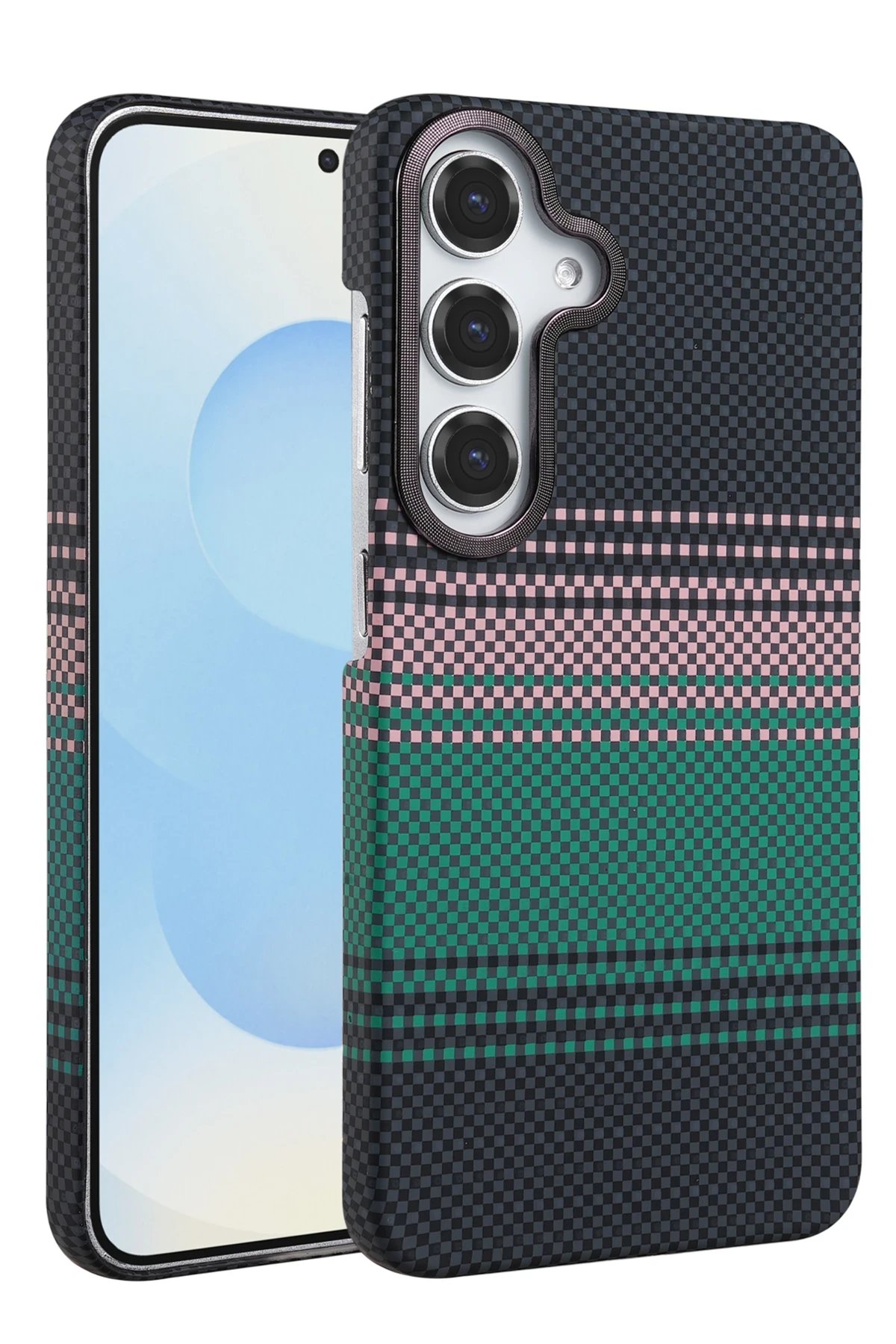 Samsung Galaxy A54 5G Vega Magsafe Kapak - Yeşil-(5796)