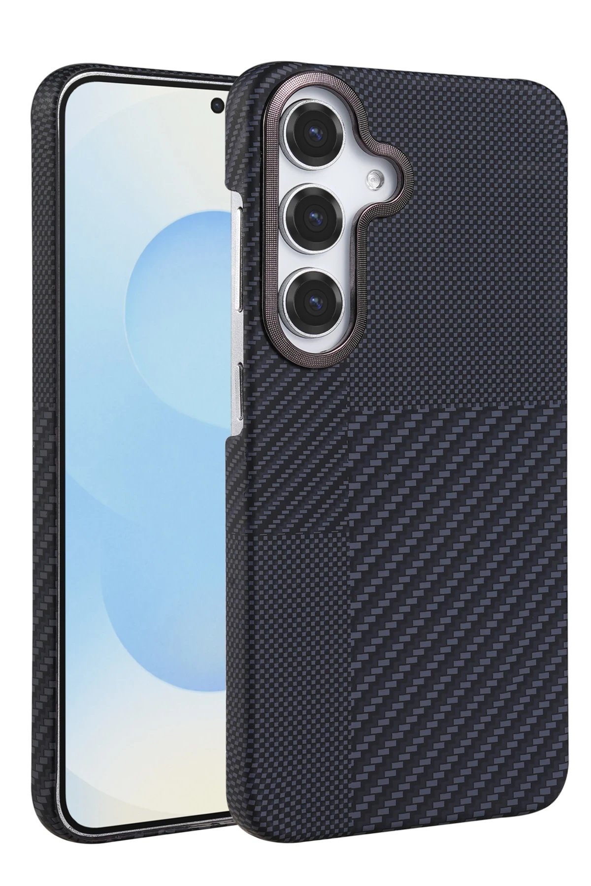 Samsung Galaxy A55 5G Vega Magsafe Kapak - Siyah-(5796)