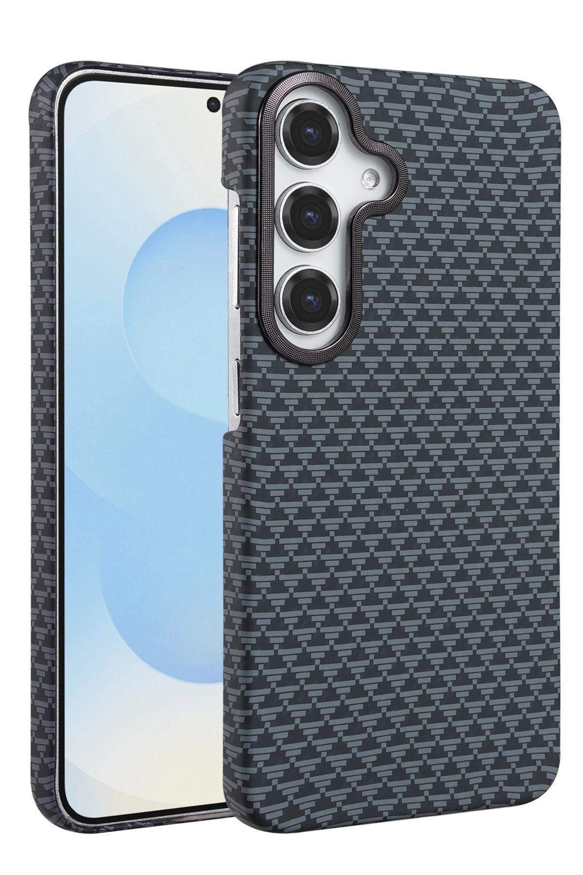 Samsung Galaxy S23 FE Vega Magsafe Kapak - Gri-(5796)