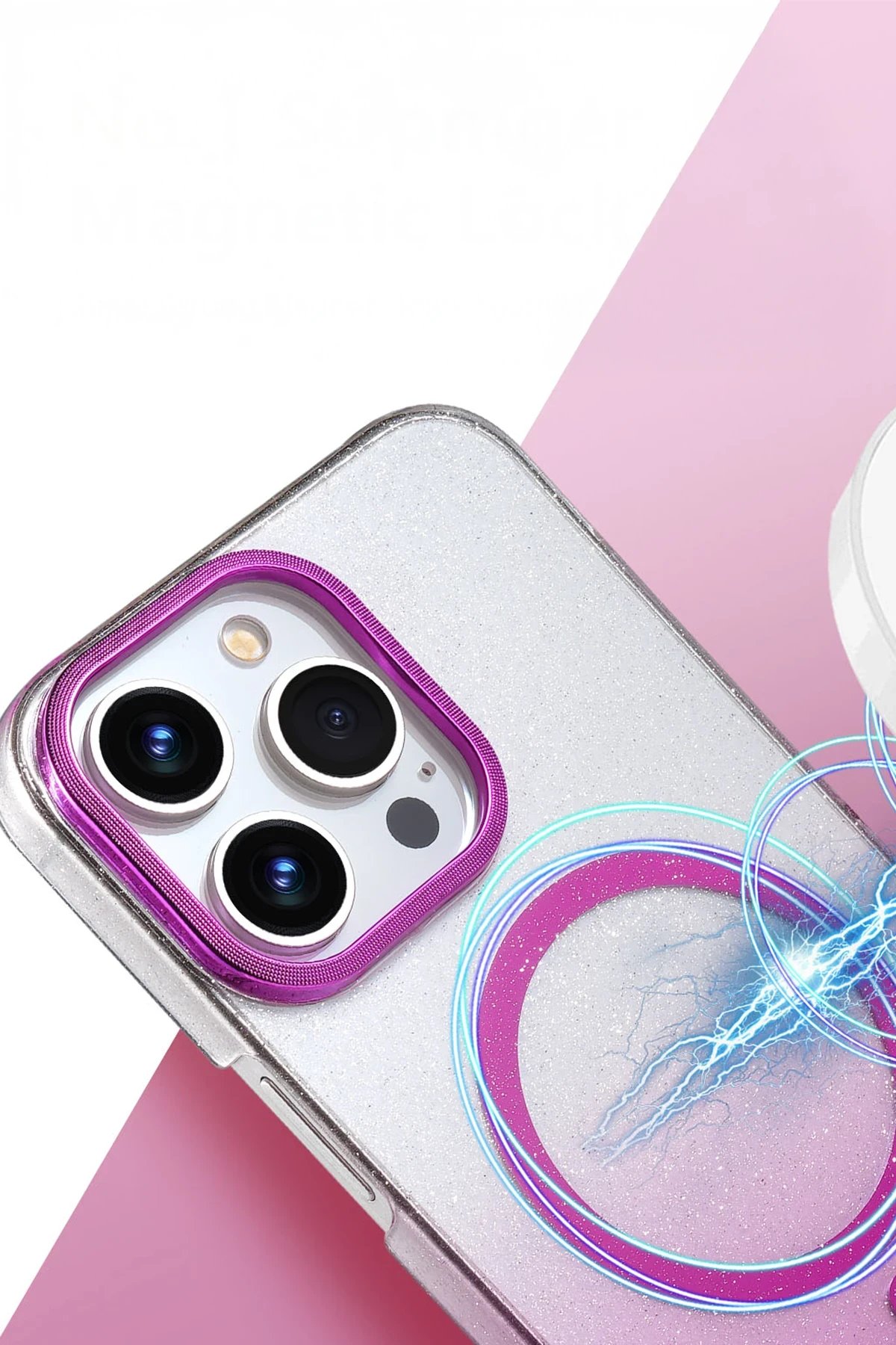 Glossy Magsafe Kapak✅ Yeni Renk Seçenekleriyle Şık GörünümIşıltılı kaplamaya sahip kamera çerçevesi ile cihazınıza hem zarif hem de lüks bir dokunuş katın.✅ Ultra İnce ve Şık TasarımModern tasarımı ve ince yapısı sayesinde cihazınıza fazlalık katmadan estetik bir görünüm sunar.✅ Hafif ve Ergonomik Yapıİnce ve hafif malzemeden üretilmiştir; ele tam oturur