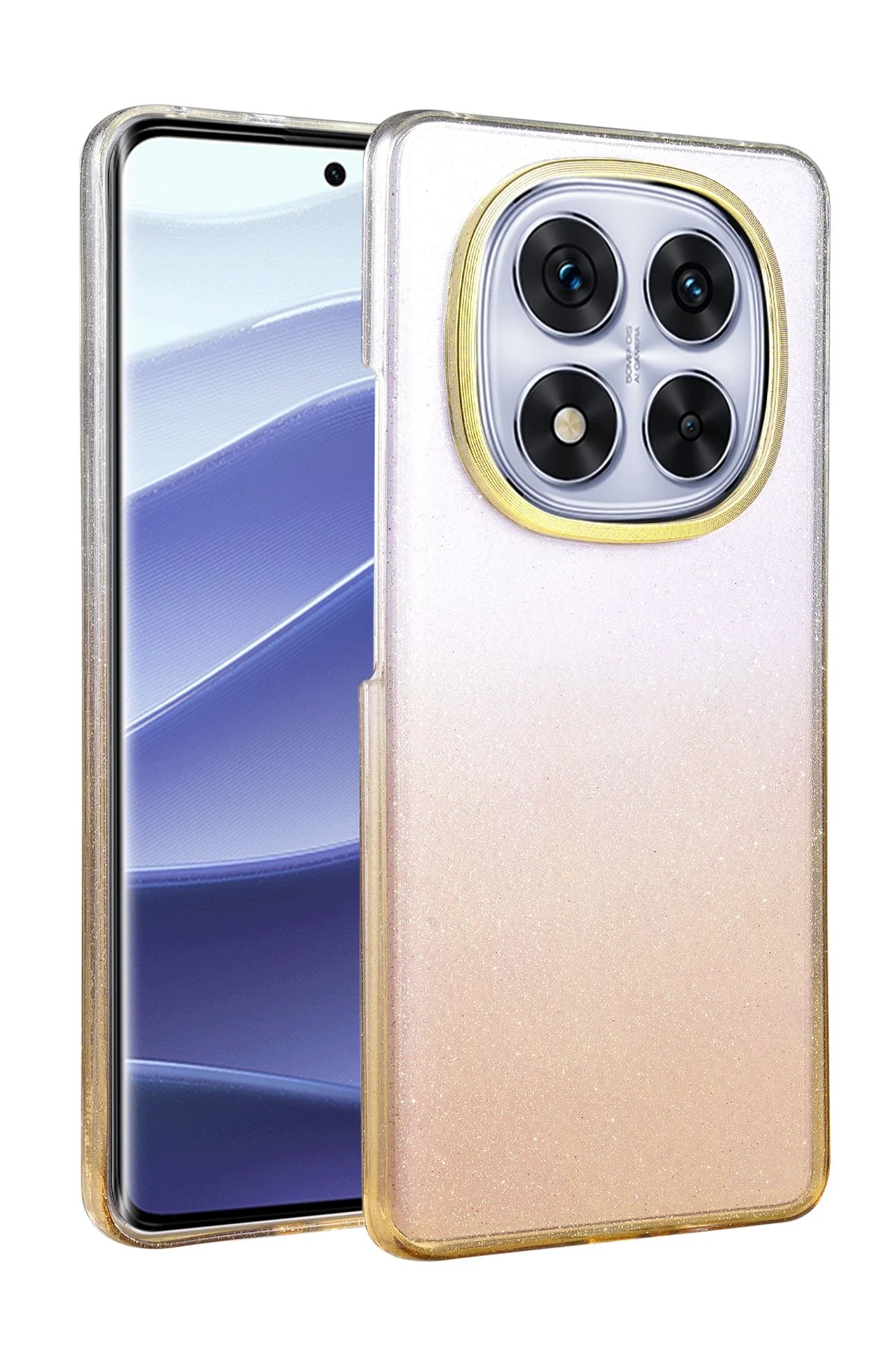 Xiaomi Redmi Note 14 Pro 4G Glossy Kapak - Çöl Titanyum-(5796)