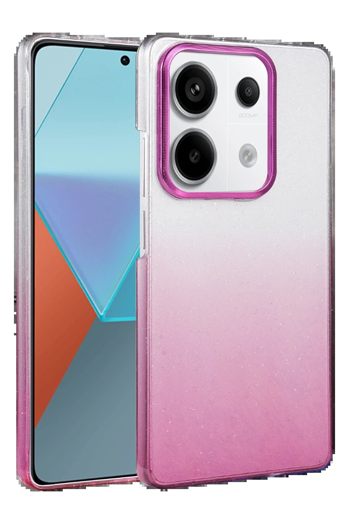 Xiaomi Redmi Note 13 Pro 4G Glossy Kapak - Mor-(5796)